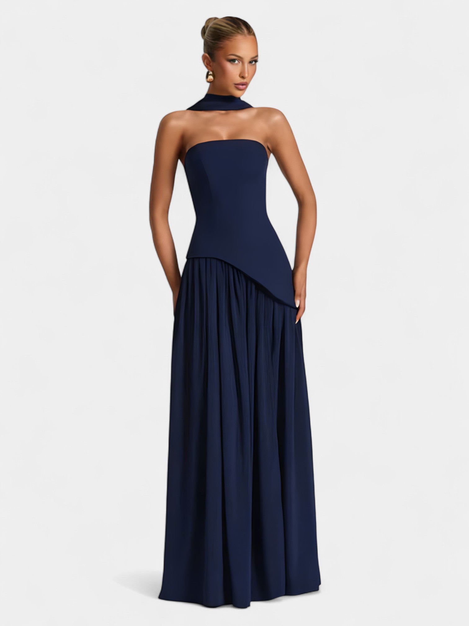 LIBERTY MAXI DRESS - COFFEE