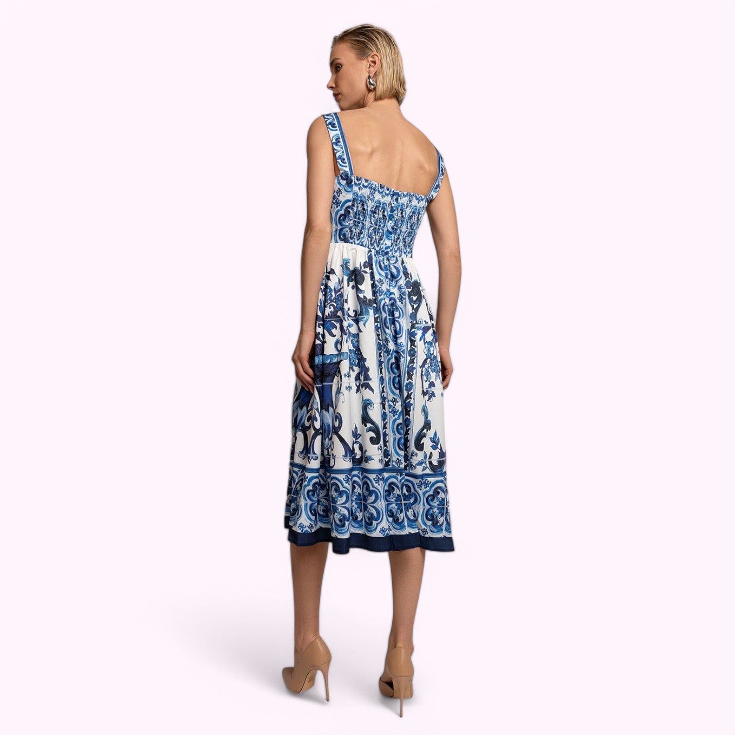 AZURE MIDI DRESS