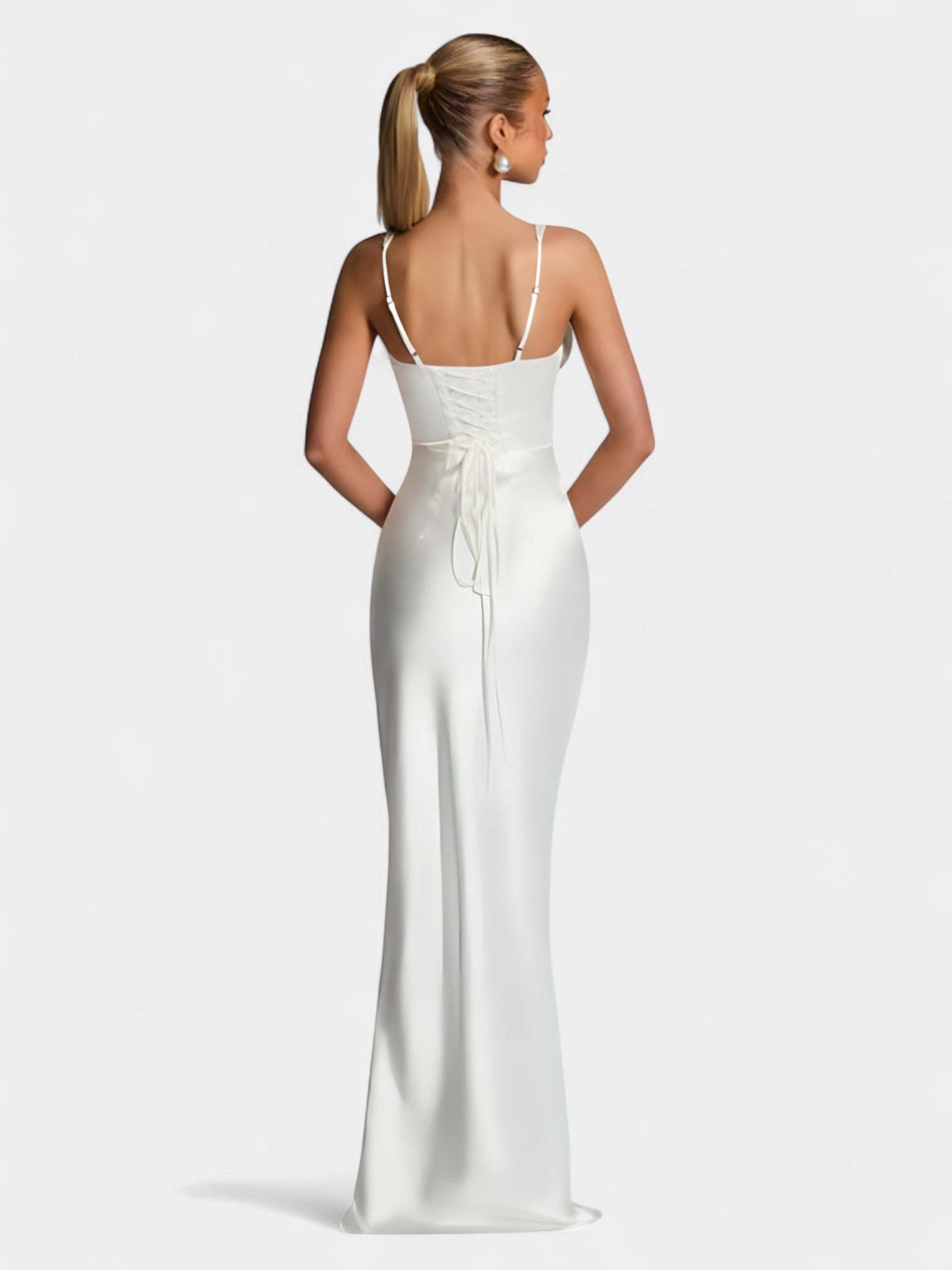 LIORA MAXI DRESS - IVORY