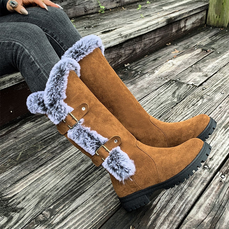 Willow Lane | Plush-Lined Mid-Calf Winter Boots