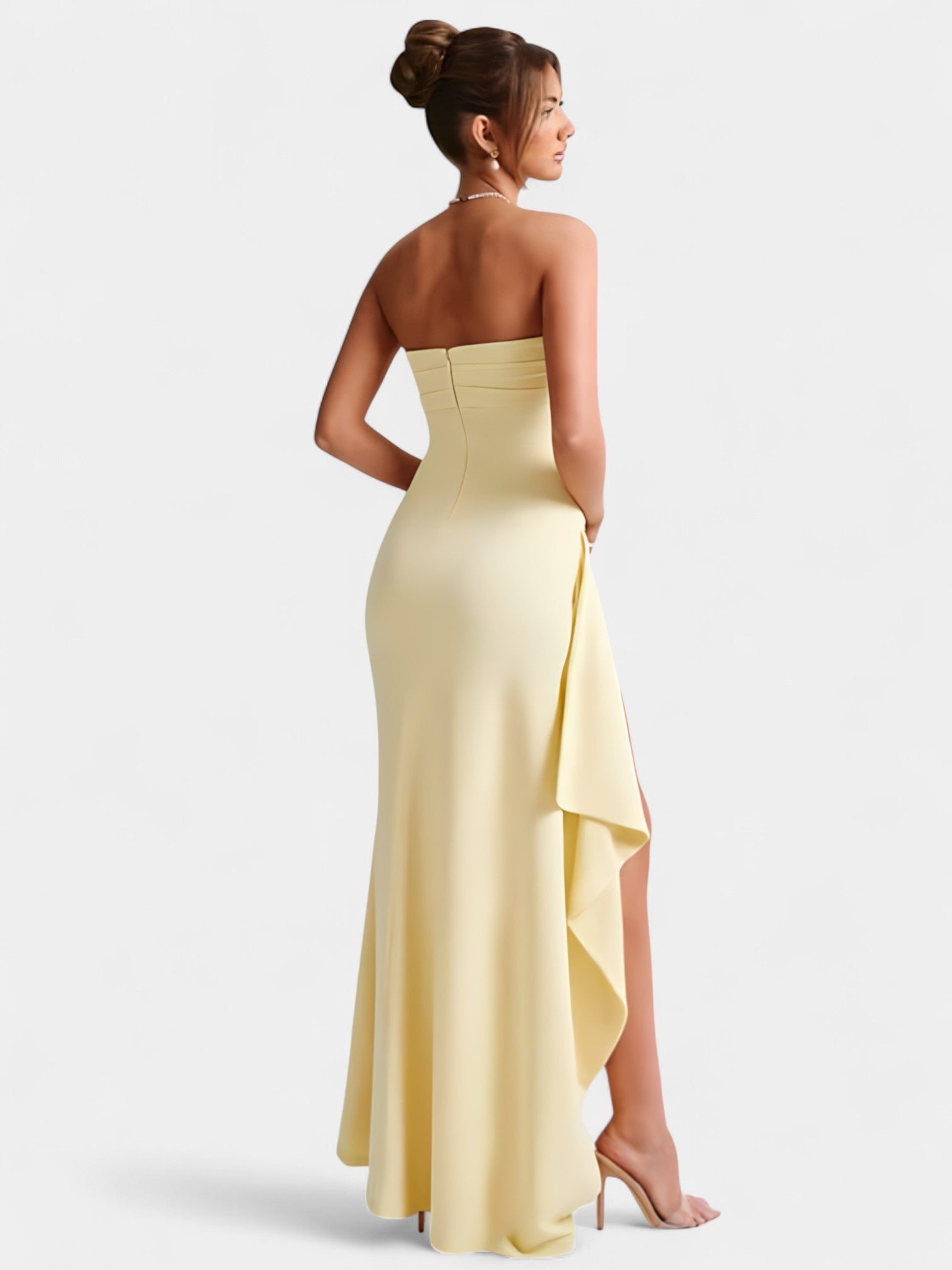 JORJA MAXI DRESS - LEMON