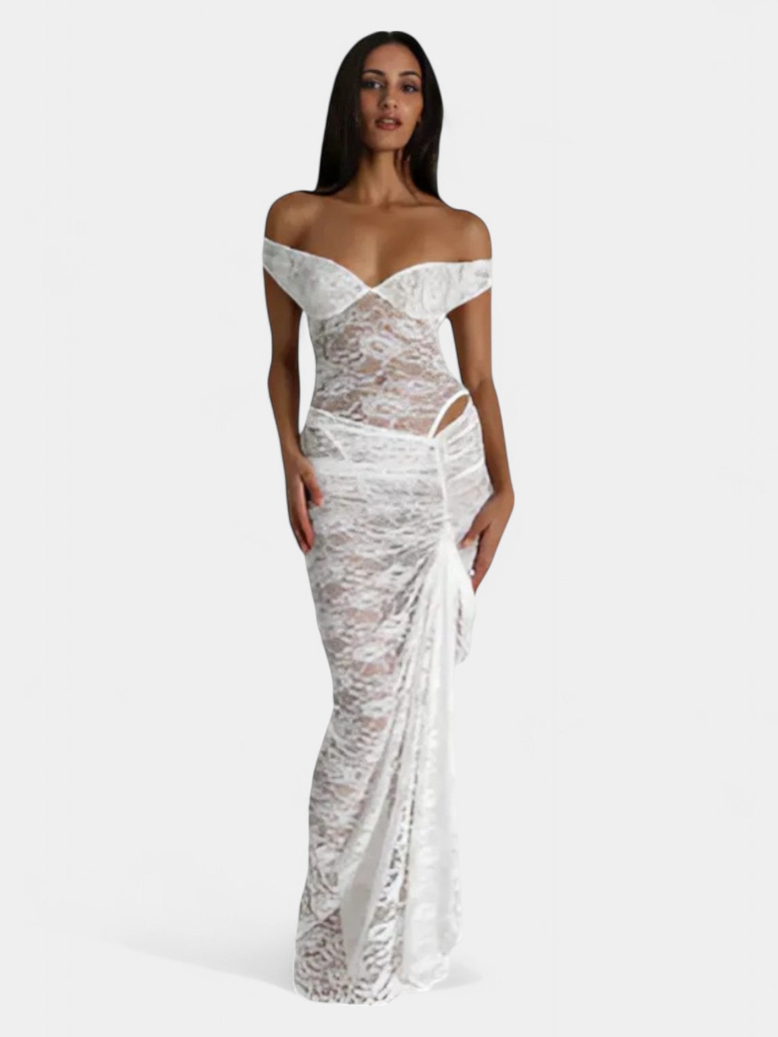 KERRY MAXI DRESS - IVORY