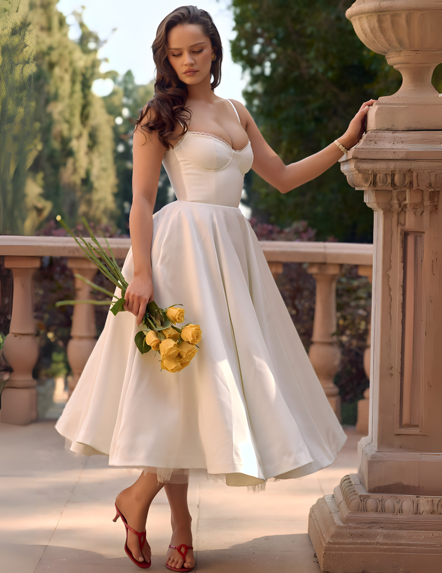 LUCIELLE MIDI DRESS