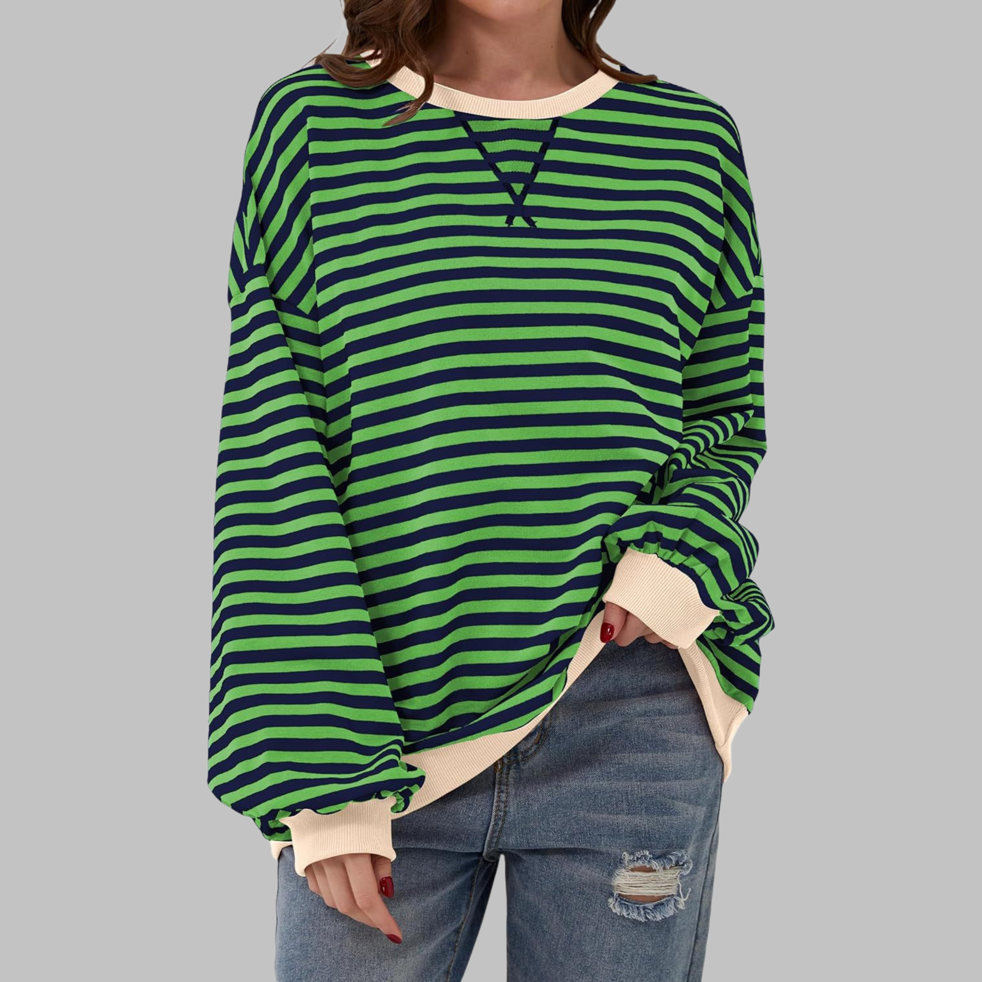 Holly | Striped Sweater