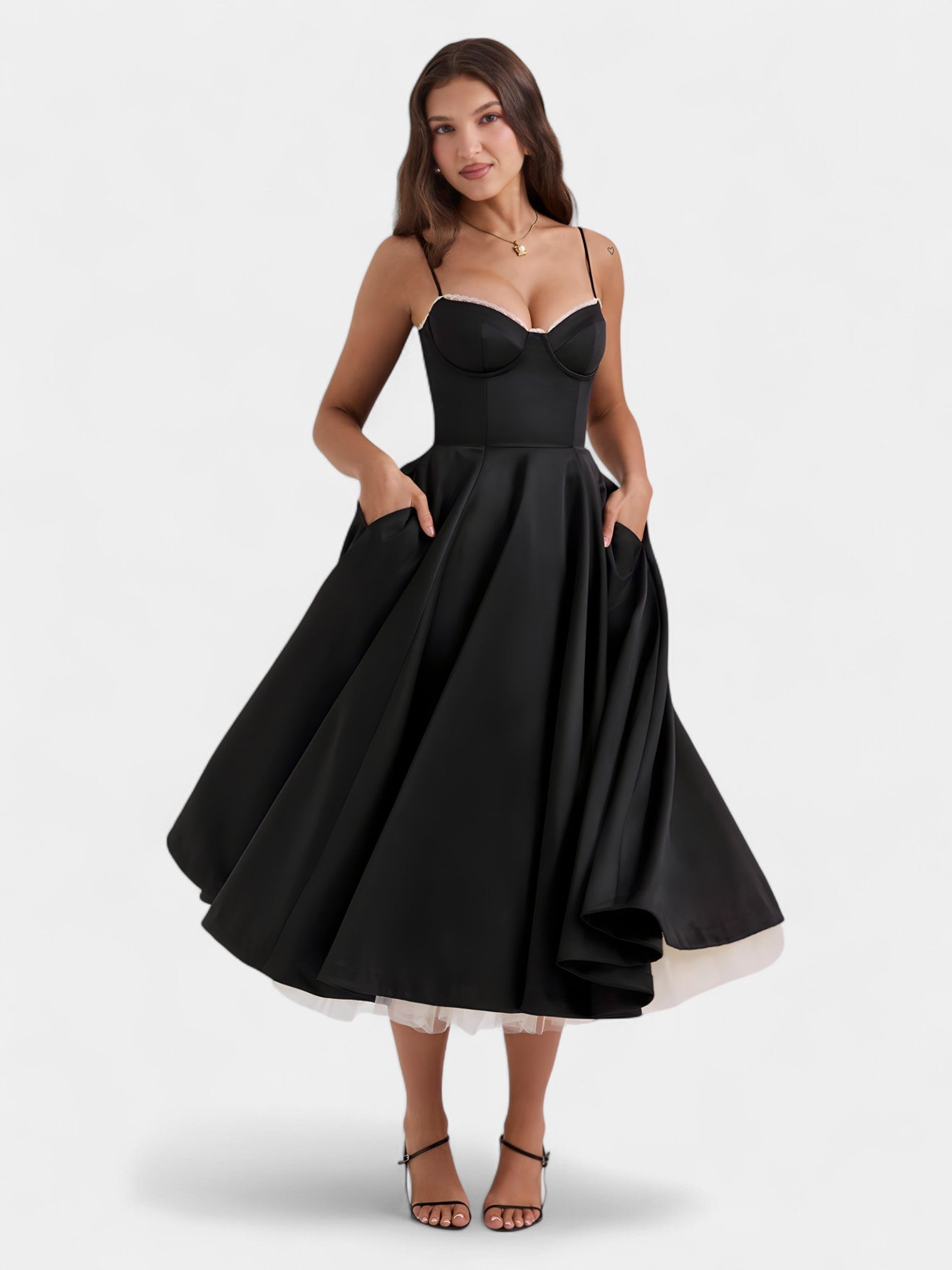 LUCIELLE MIDI DRESS