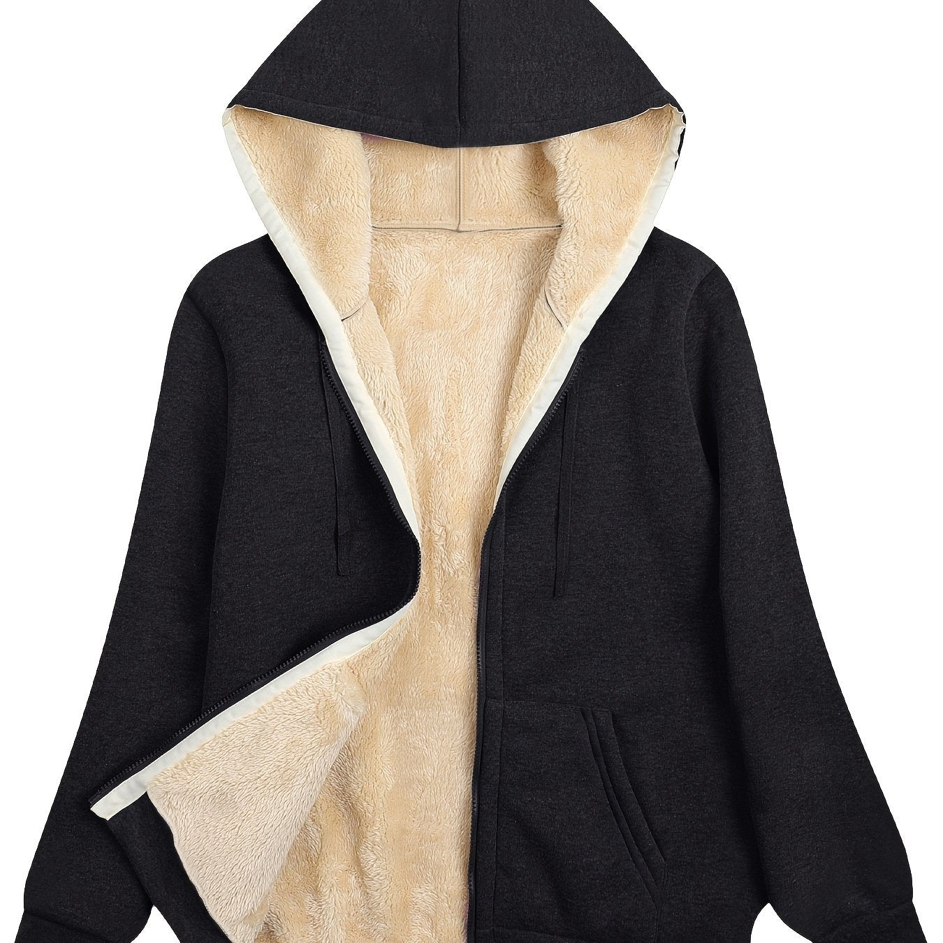 Luna - Warm Zip-Up Jacket with Hood