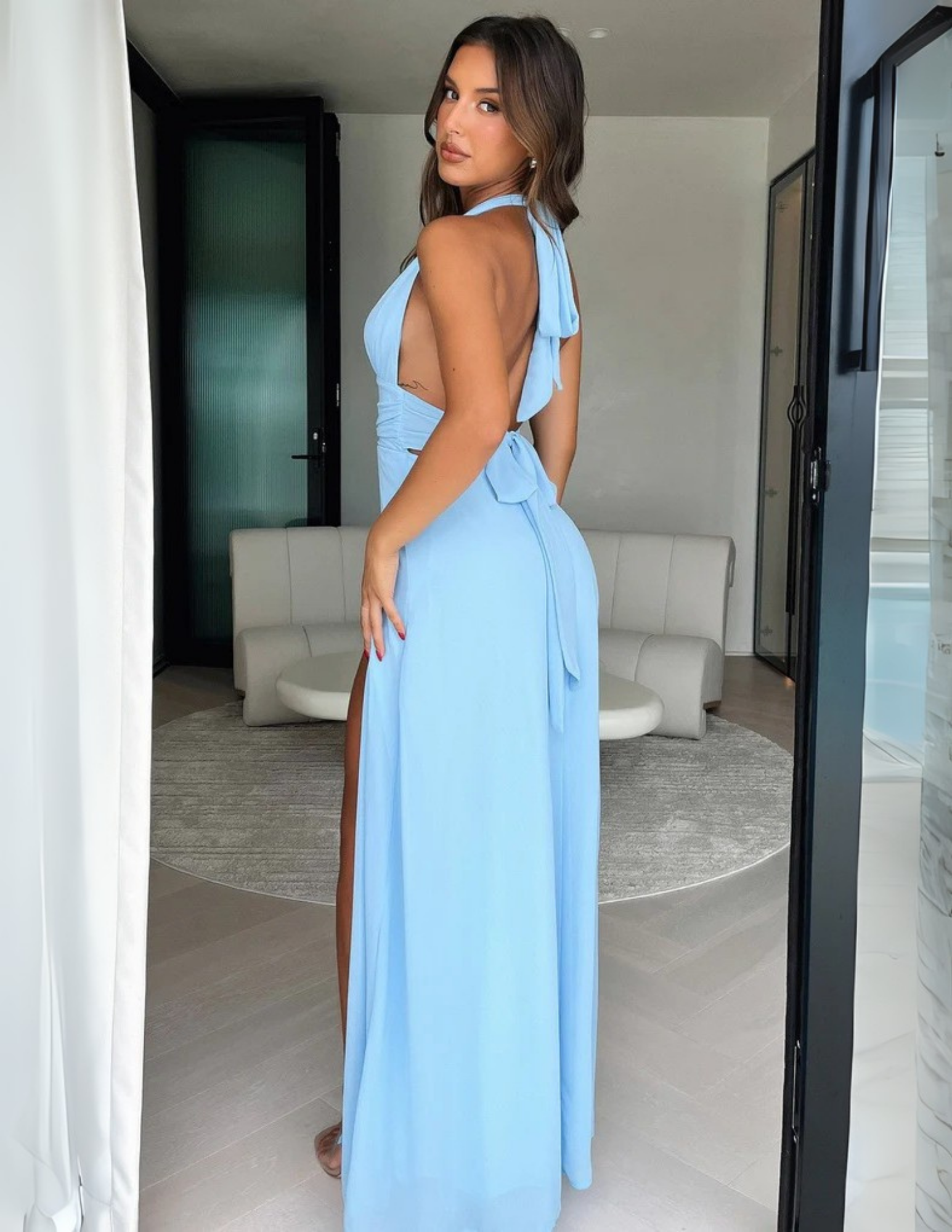 OPHELIA MAXI DRESS - BLACK