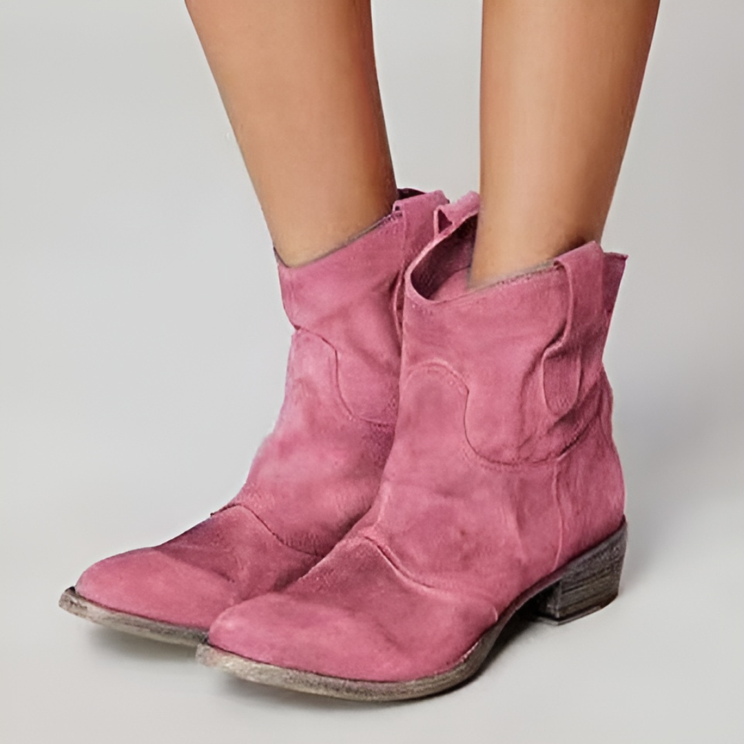 Monroe® | Chic Suede Ankle Boots