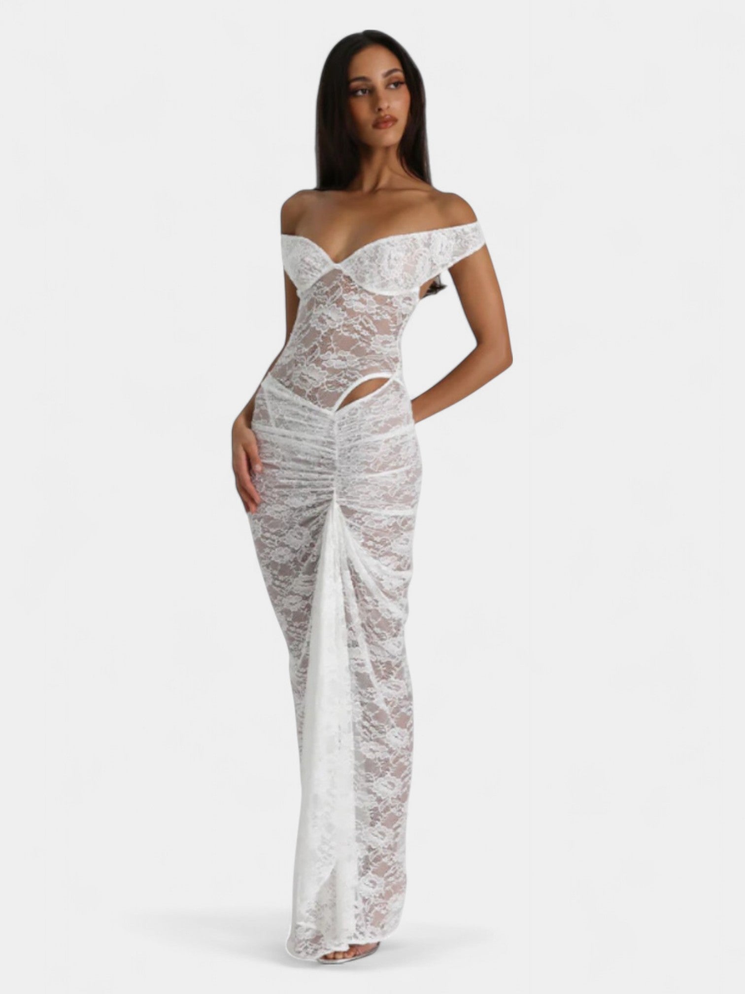 KERRY MAXI DRESS - IVORY