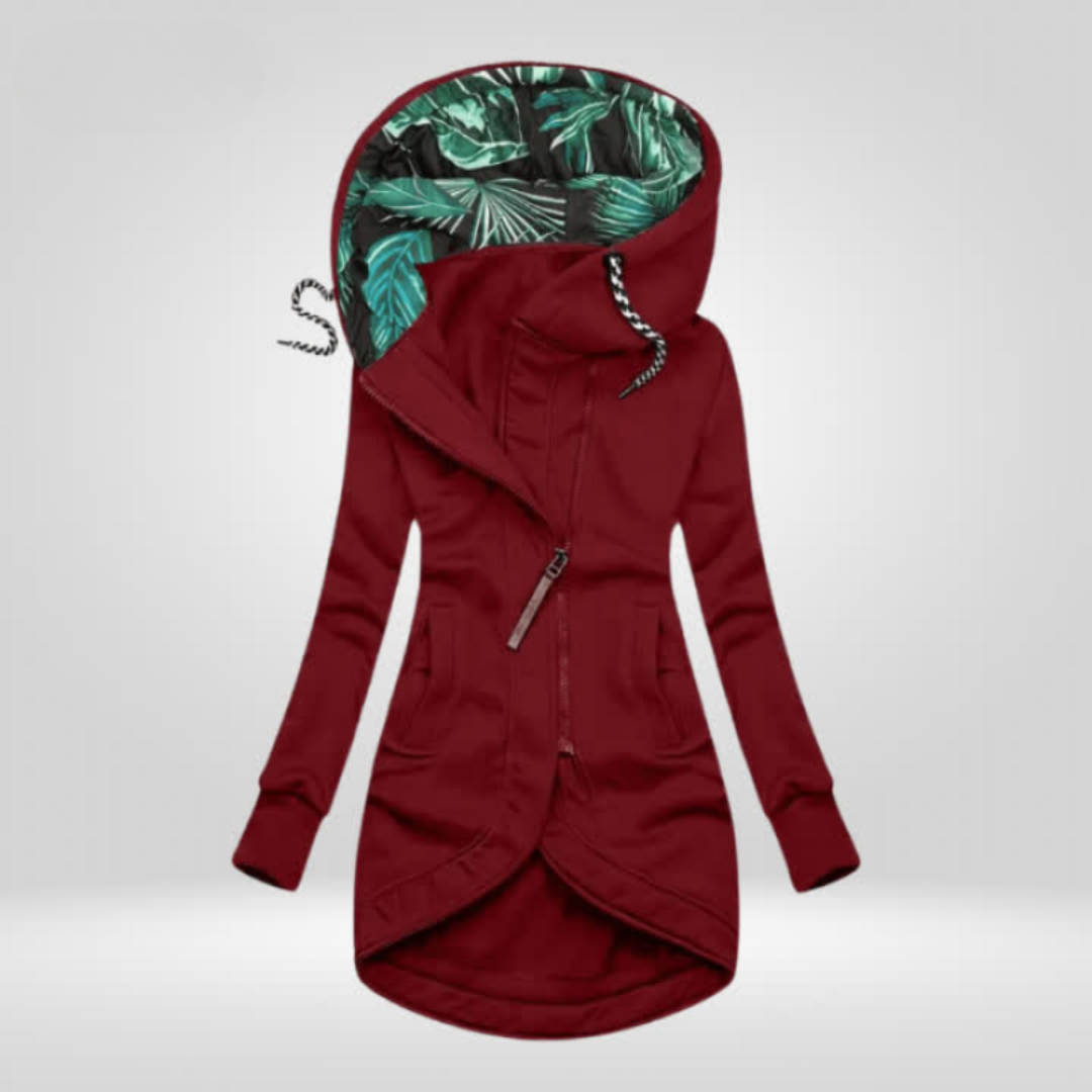 Liora - Asymmetrical Hoodie Jacket