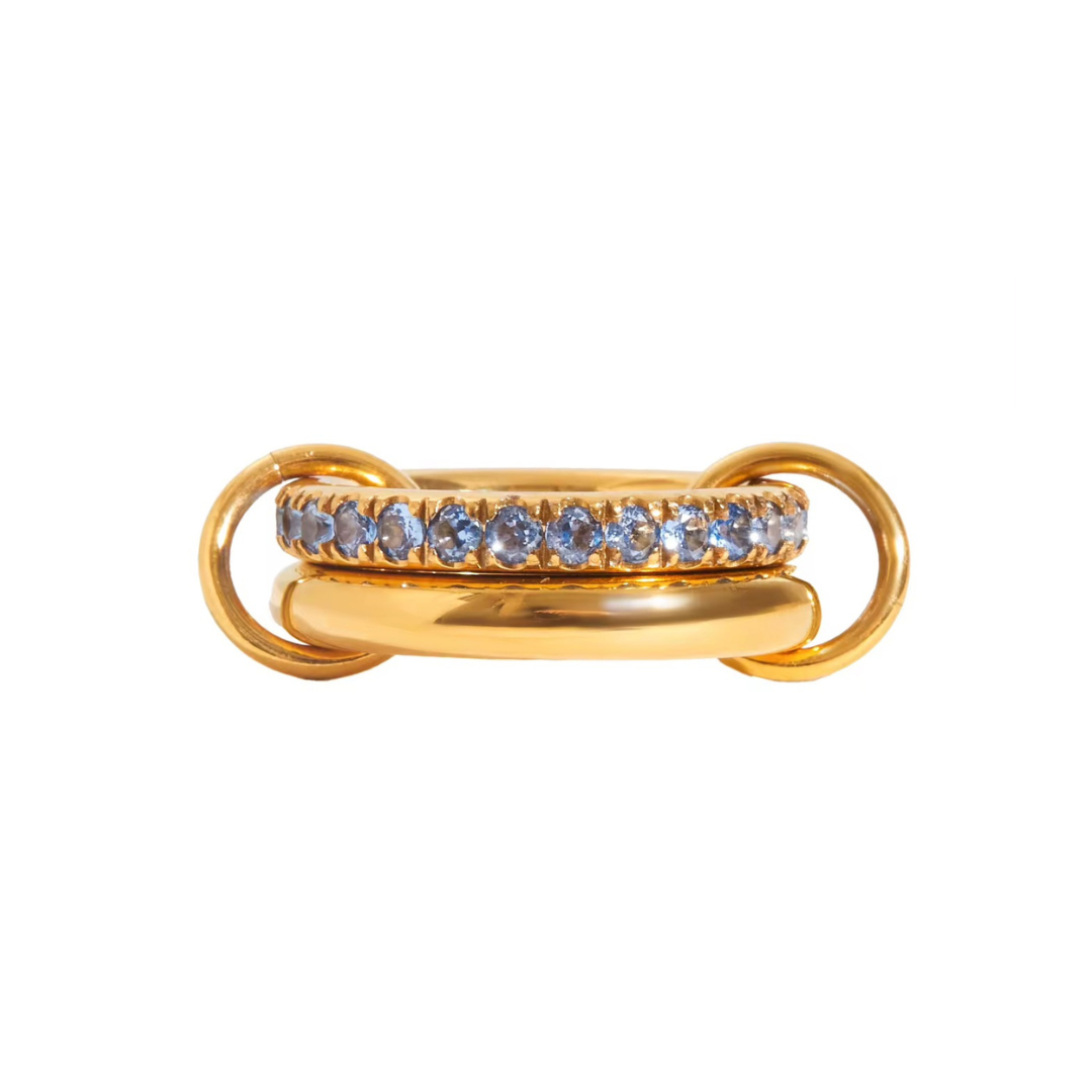 Blue Stack It Ring