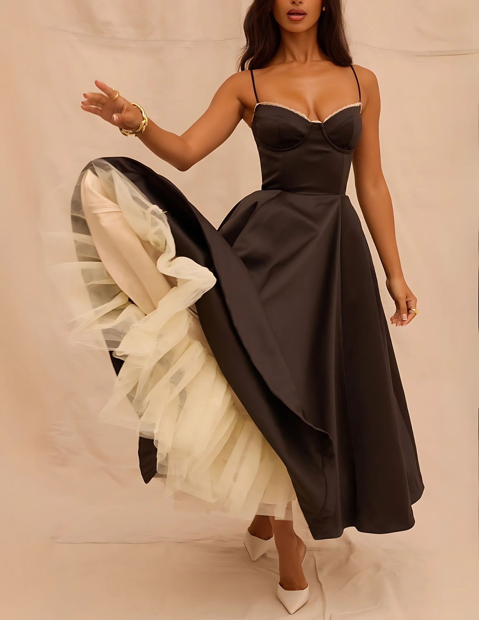 LUCIELLE MIDI DRESS