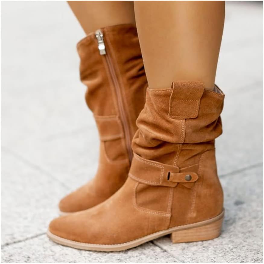 Skyler | Stylish Suede Knee Boots