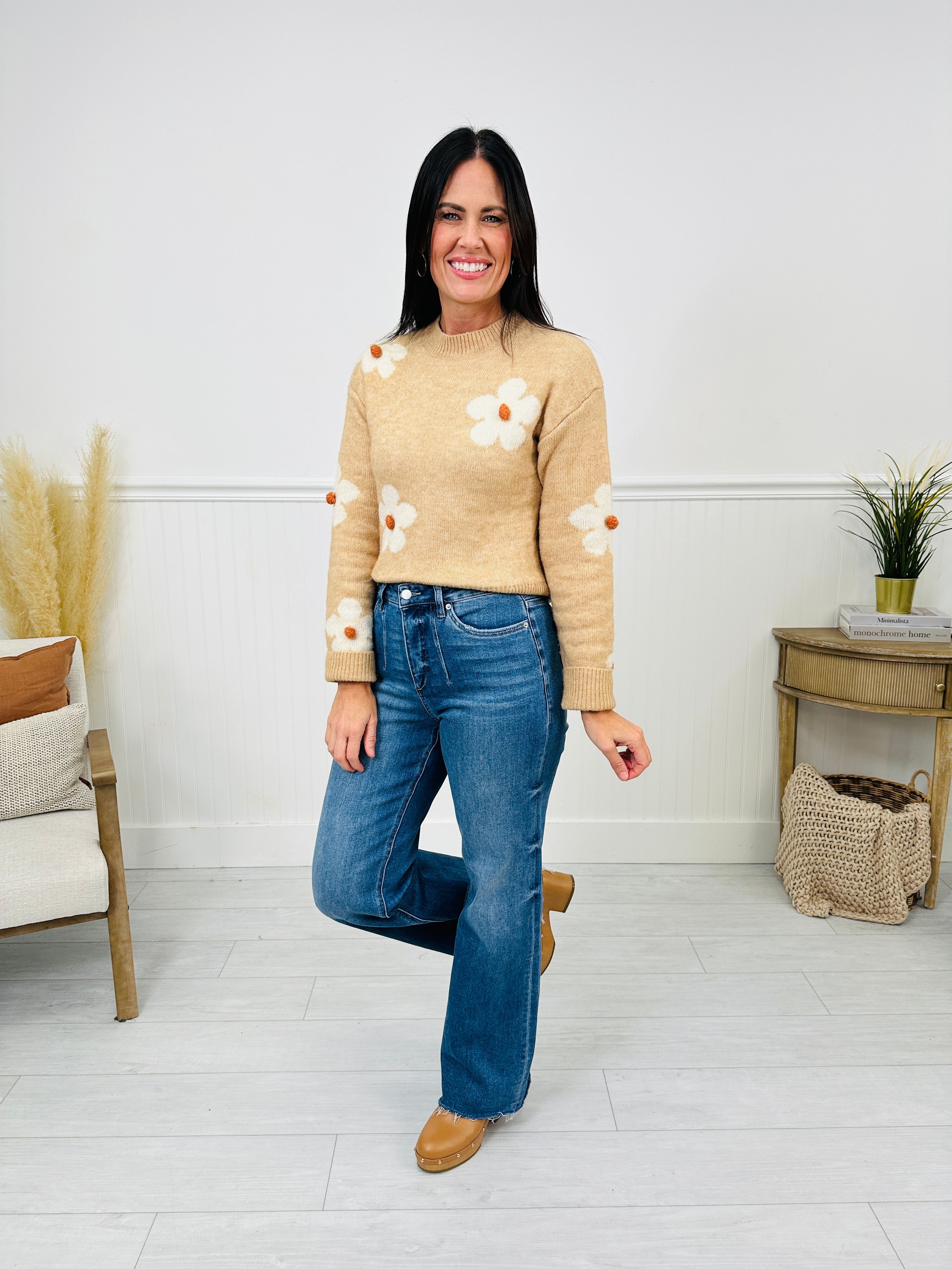 Chloe | Slimming wide leg jeans
