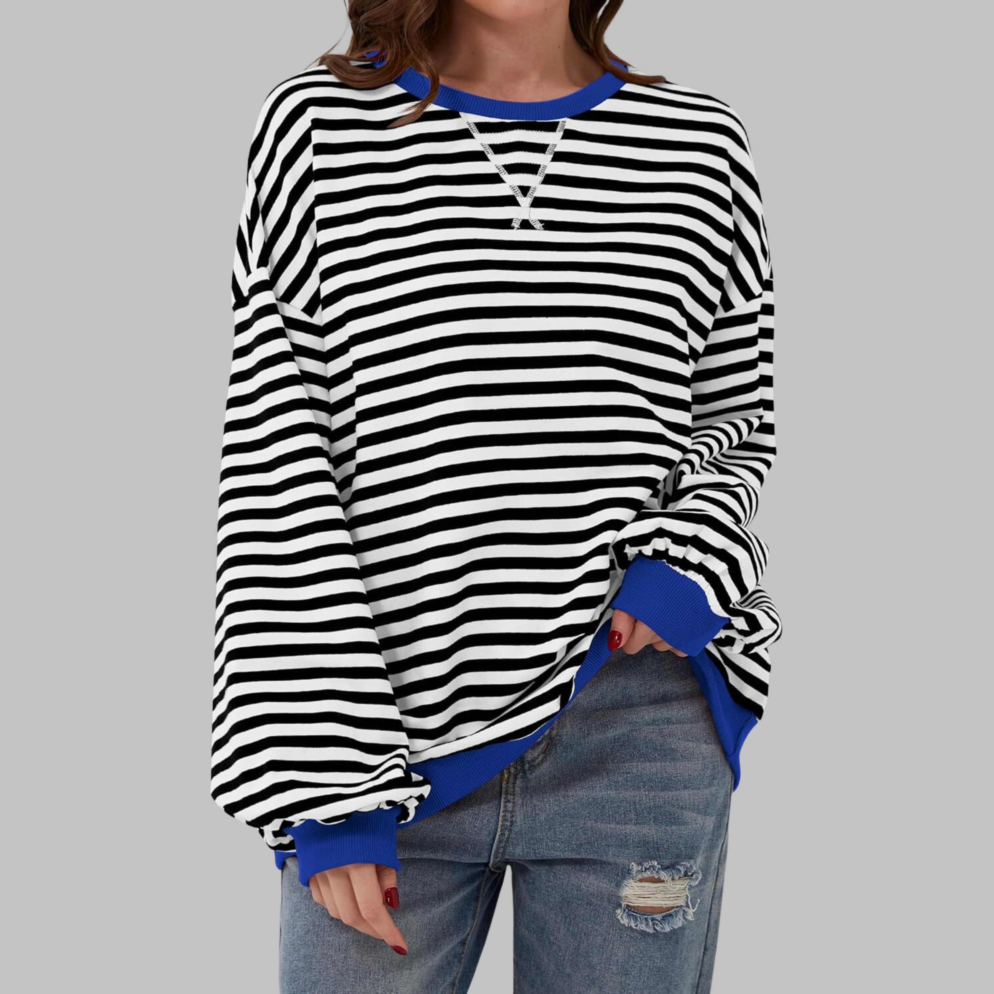 Holly | Striped Sweater