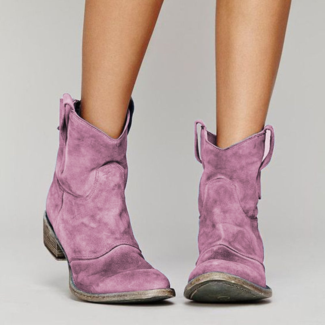 Nyra | Chic Suede Ankle Boots