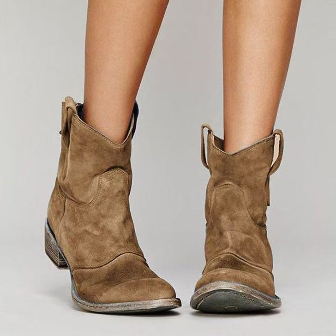 Monroe® | Chic Suede Ankle Boots
