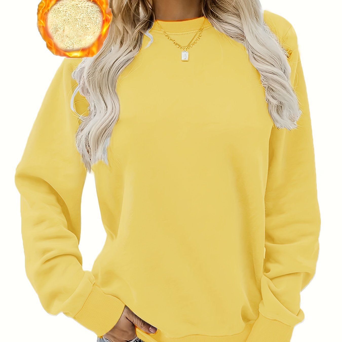 Mila - Winter Pullover Thermal Sweatshirt