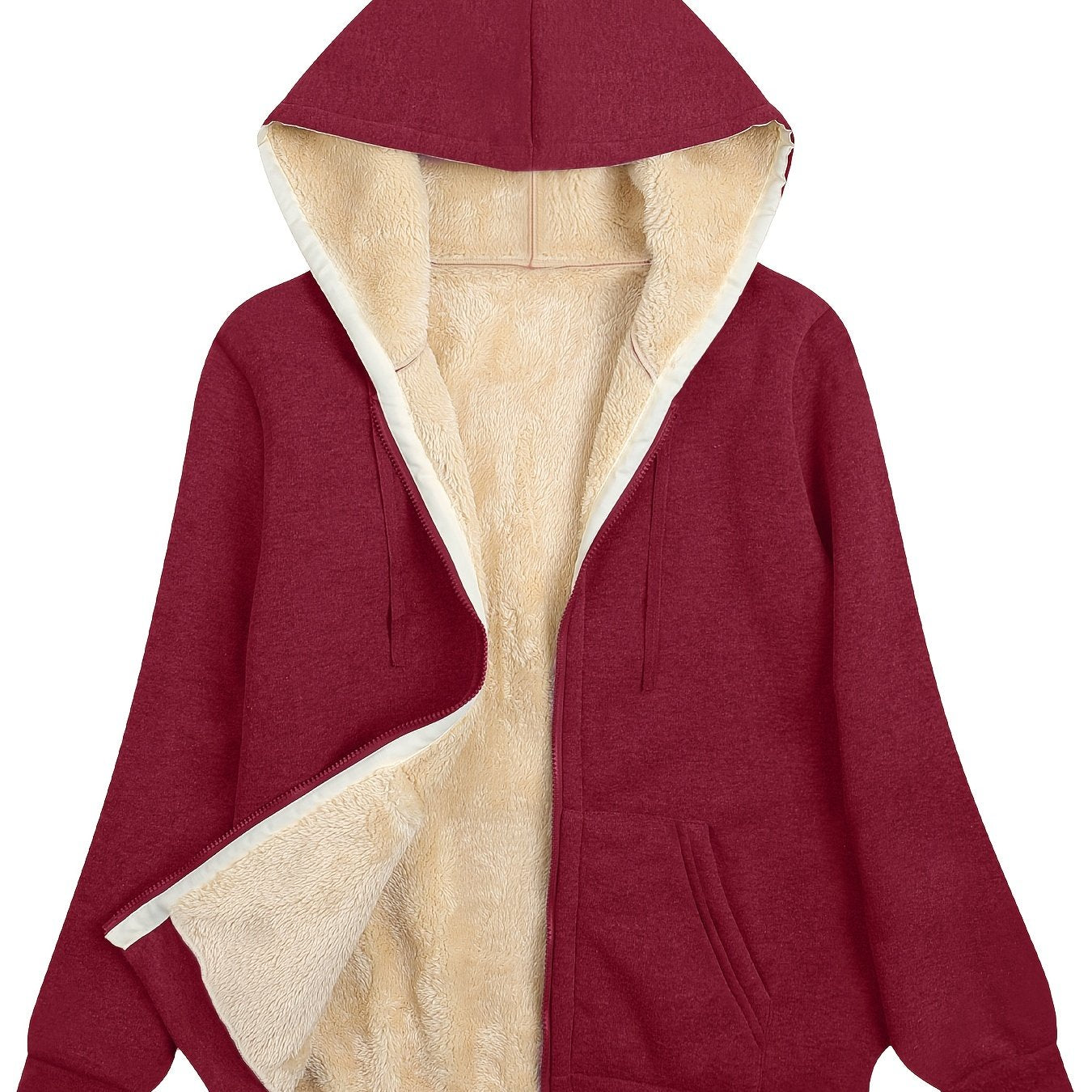 Luna - Warm Zip-Up Jacket with Hood
