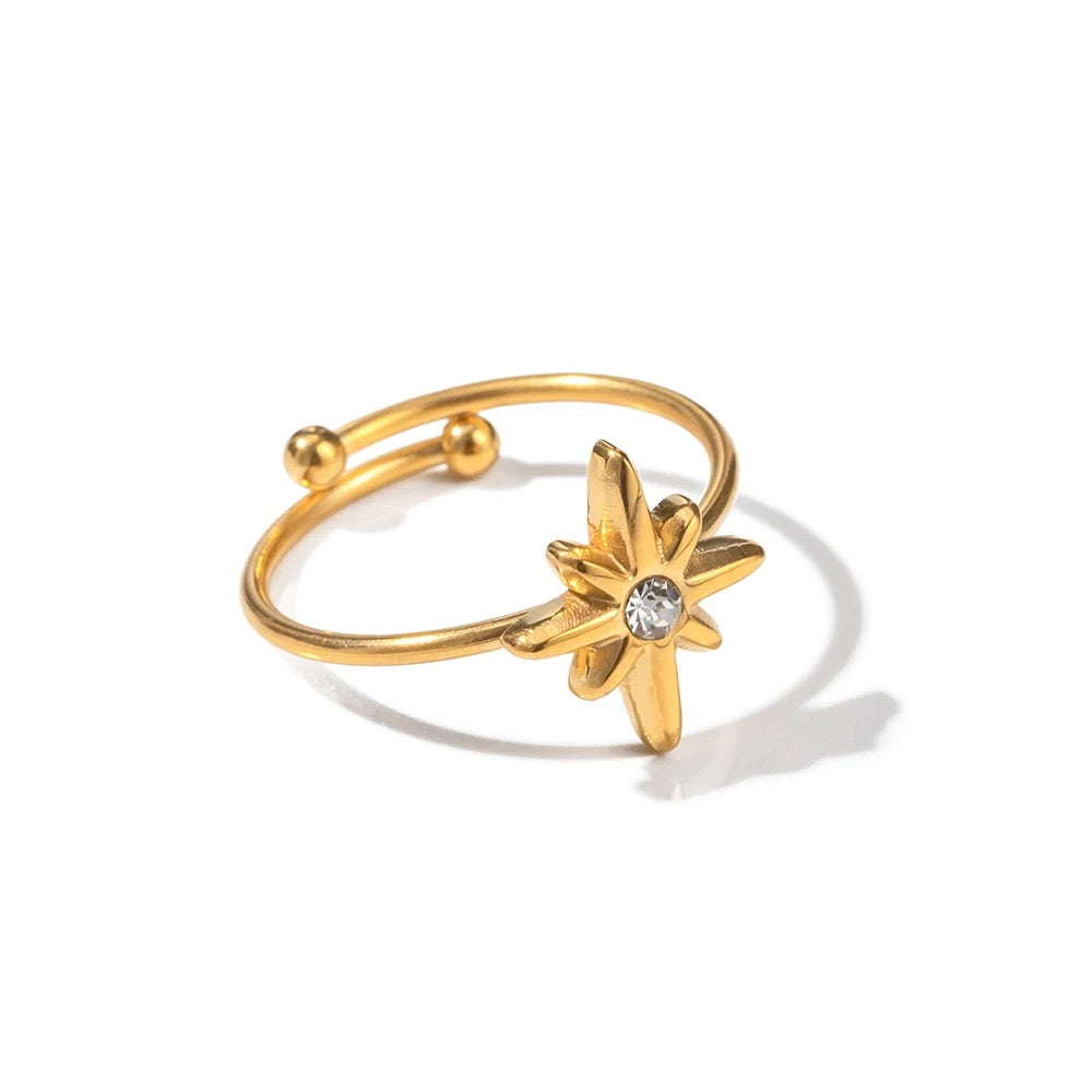 Adjustable Shooting Star Ring