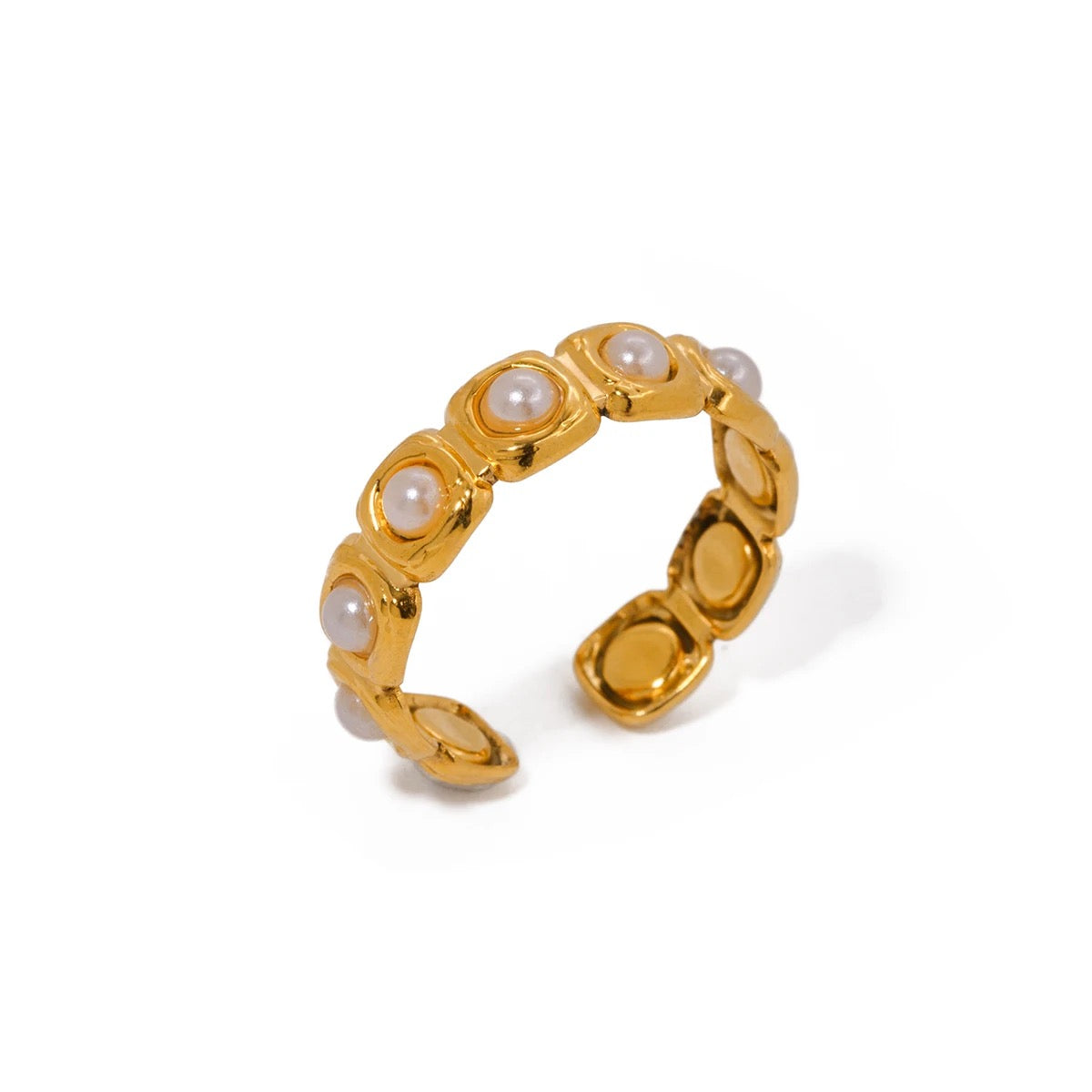 Adjustable Serene Gold Ring