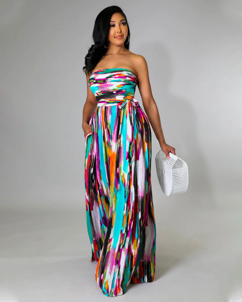 Aurora | Flare Jumpsuit