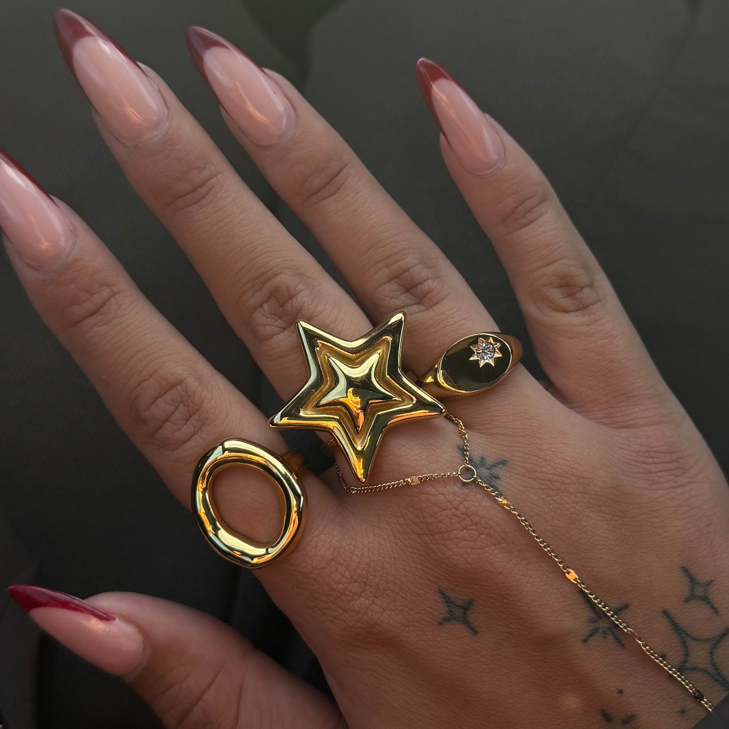Adjustable Astra Gold Ring