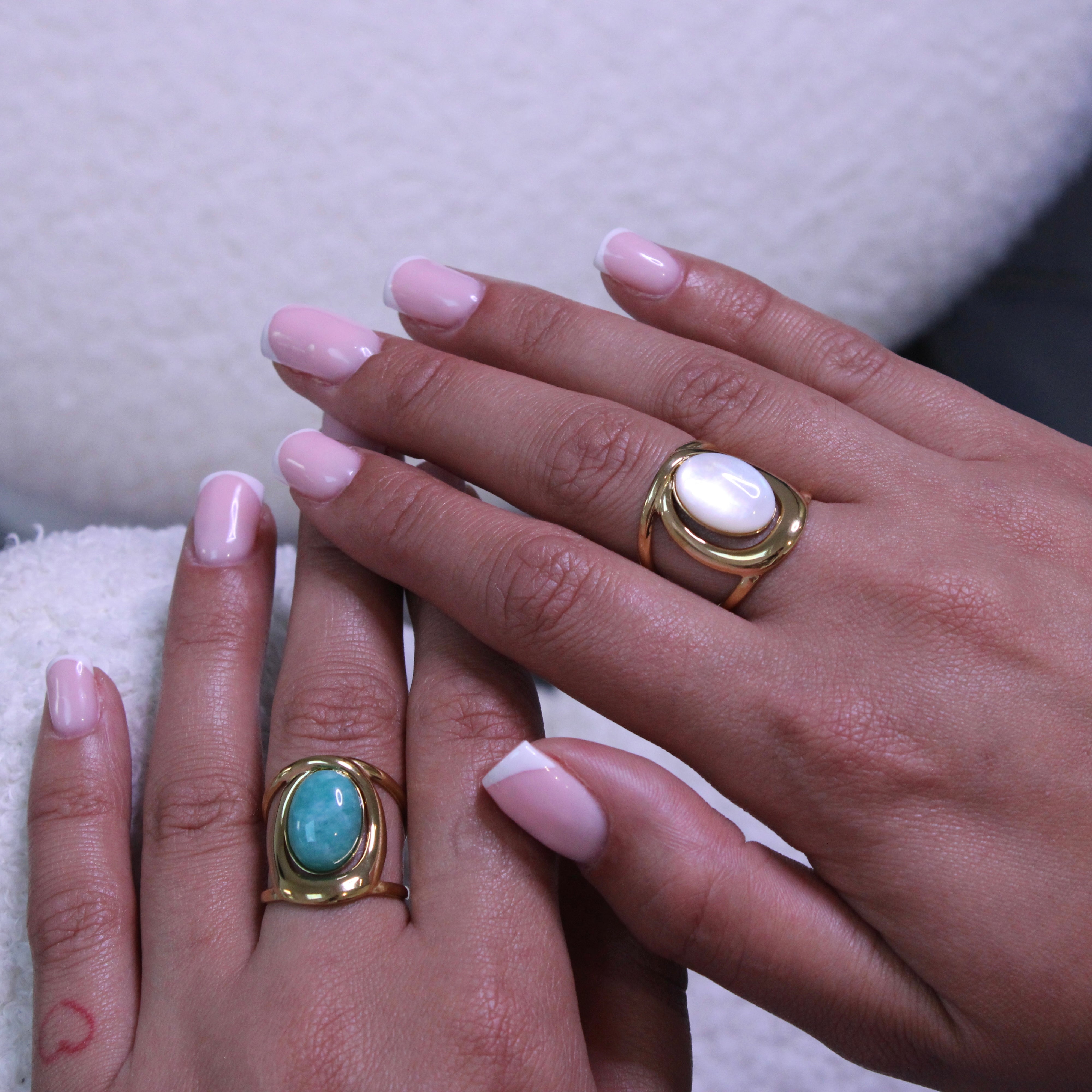 Apatite Chunky Ring