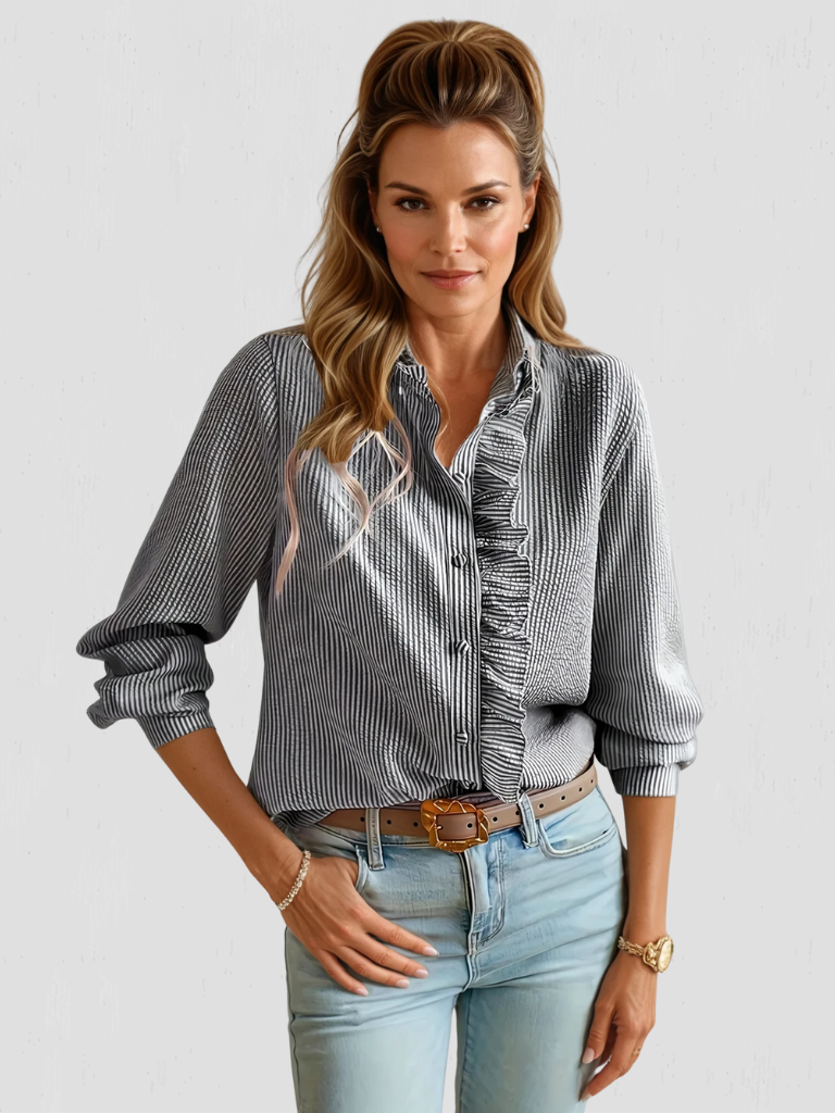 Kelly | Ruffle Blouse