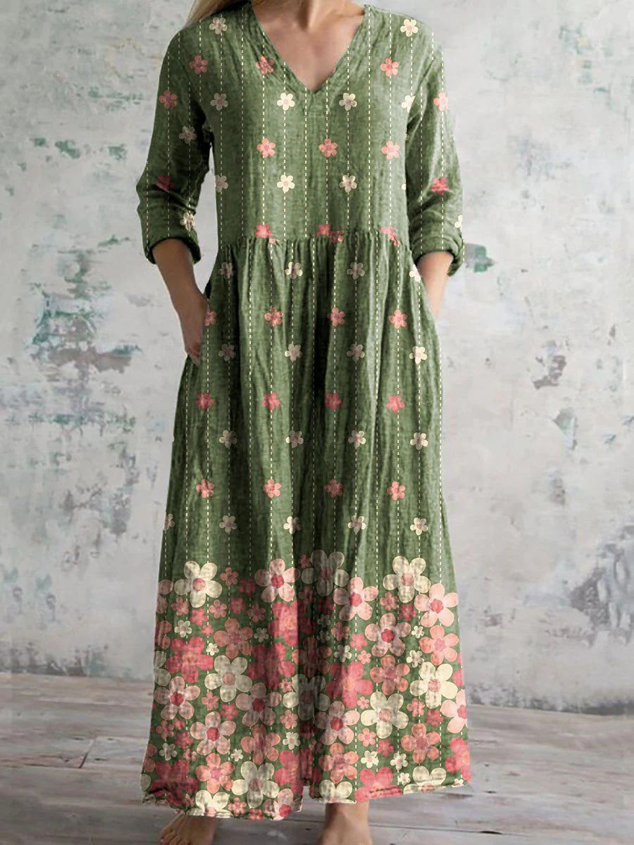 Celestine | Dress with floral print