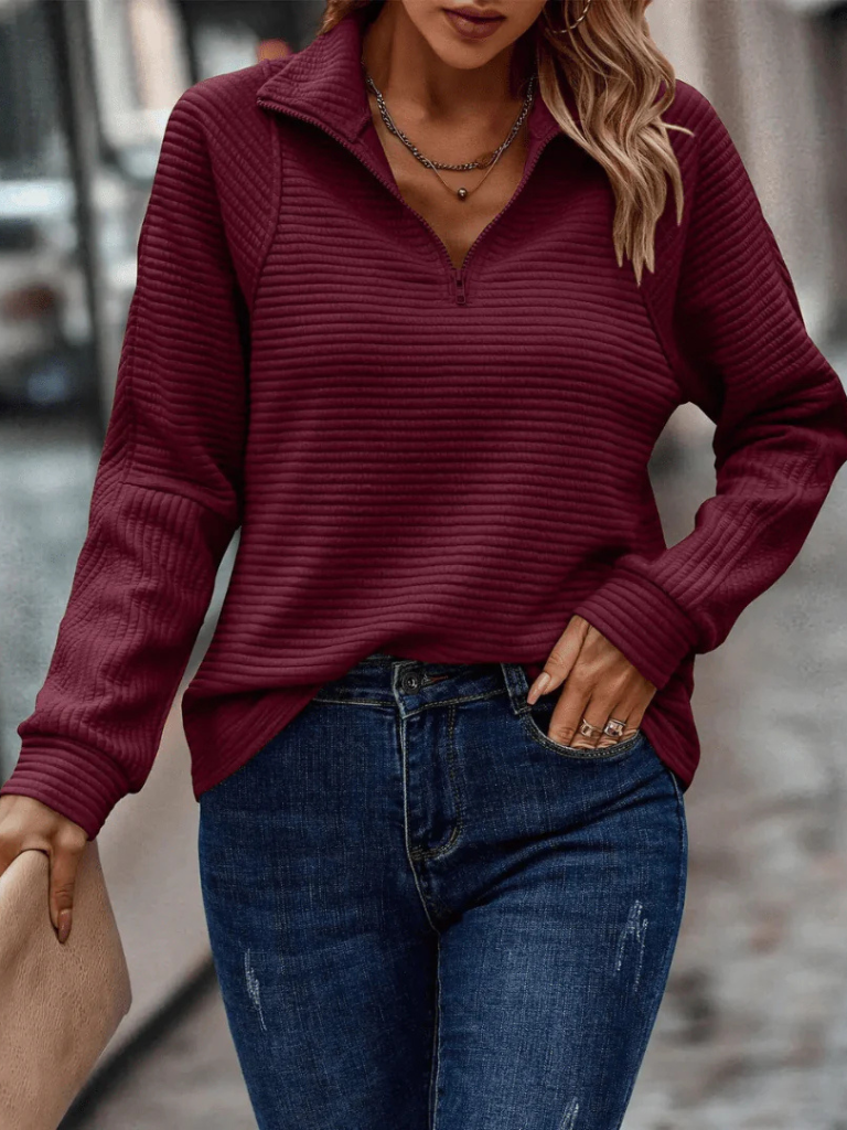 Janita | Ribbed Sweater