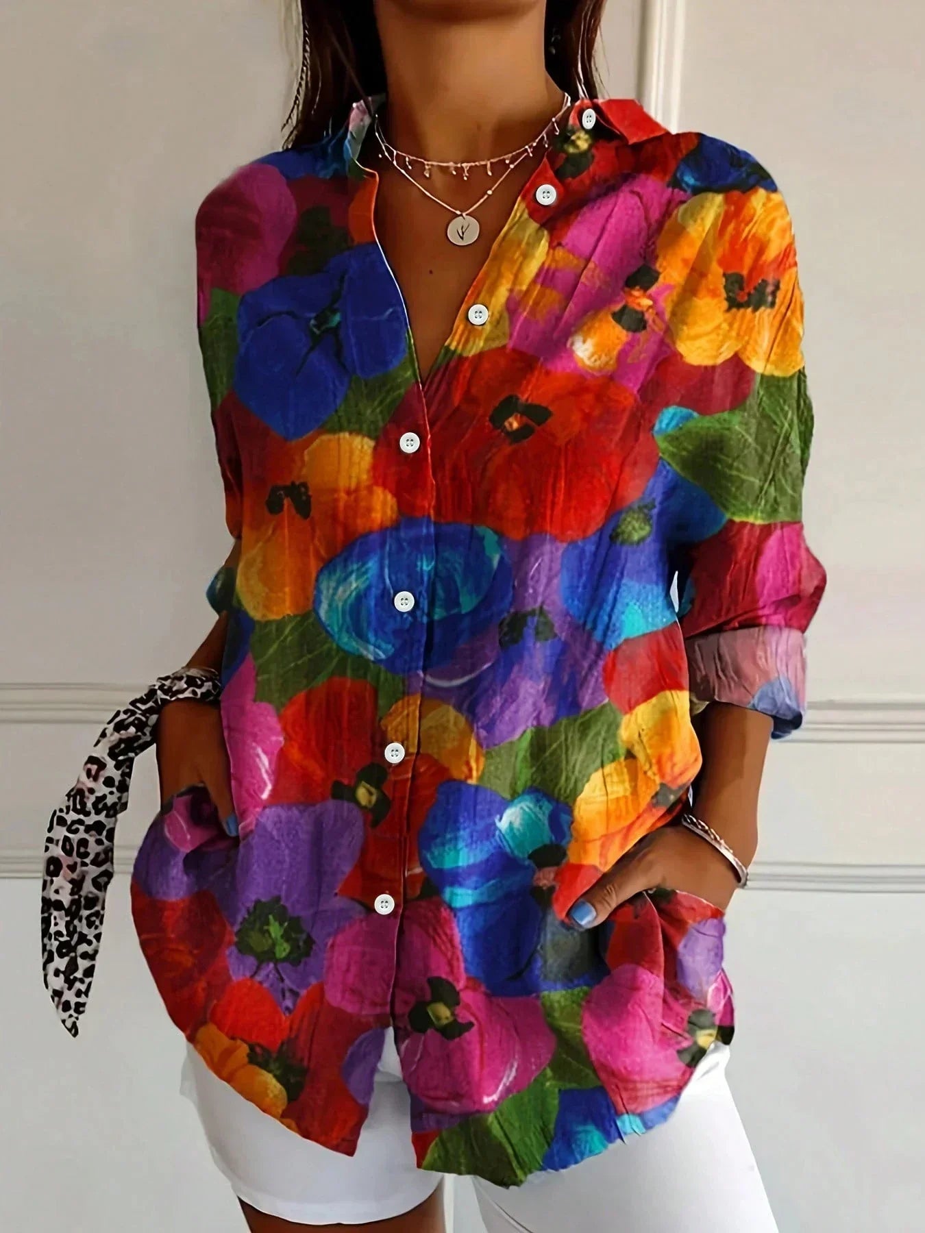 Elara | Vibrant Charm Top