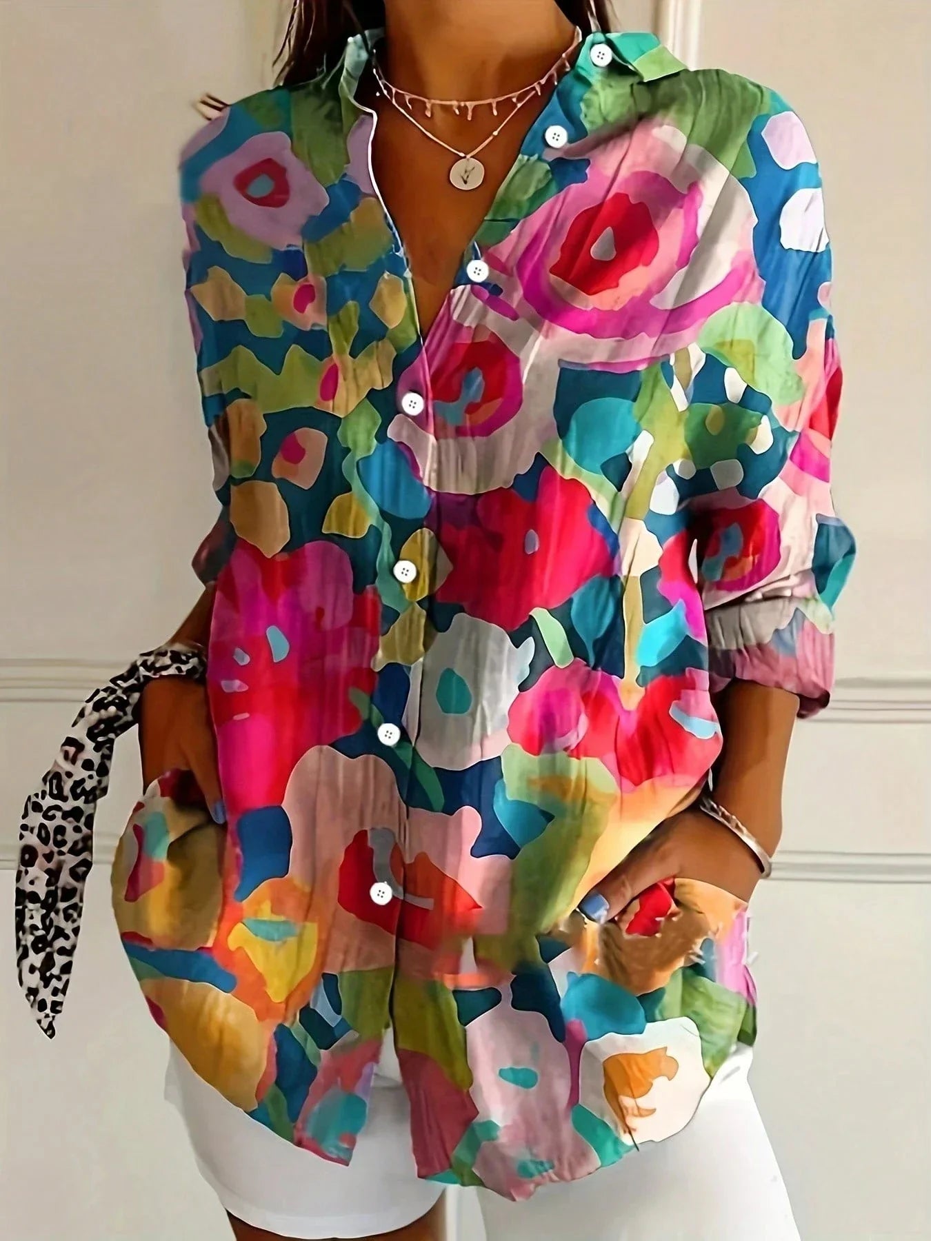 Elara | Vibrant Charm Top