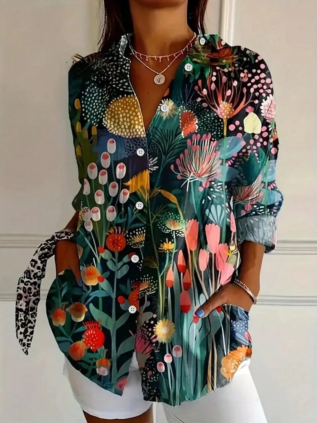 Elara | Vibrant Charm Top