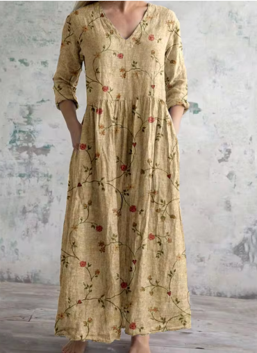 Celestine | Dress with floral print