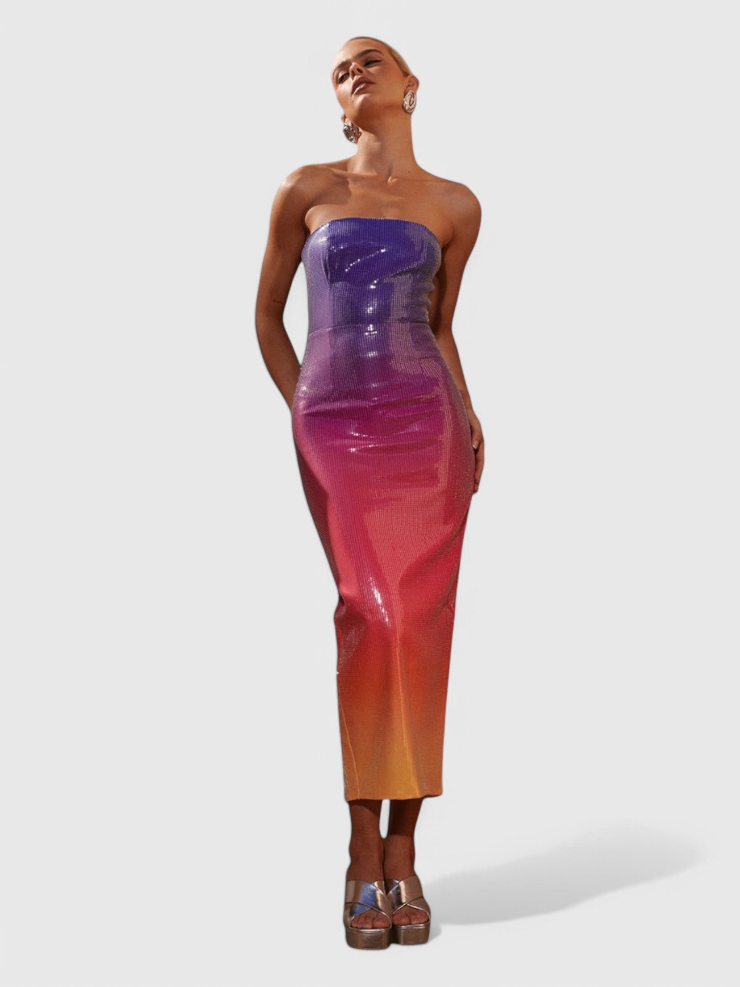 SOL MIDI DRESS