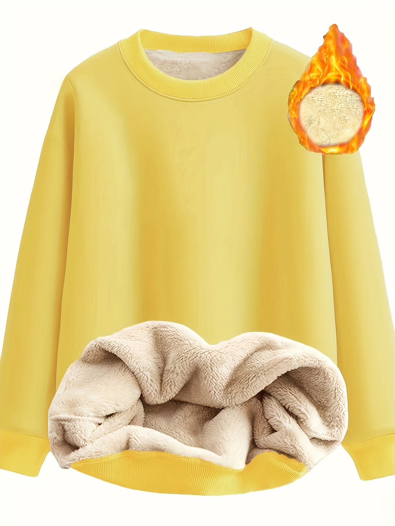 Mila - Winter Pullover Thermal Sweatshirt