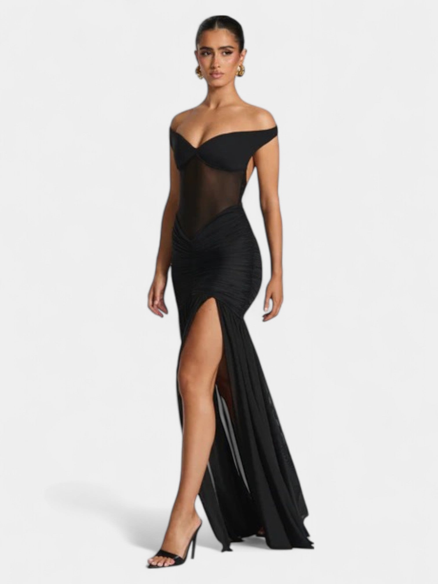 ALESSIA MAXI DRESS - OLIVE