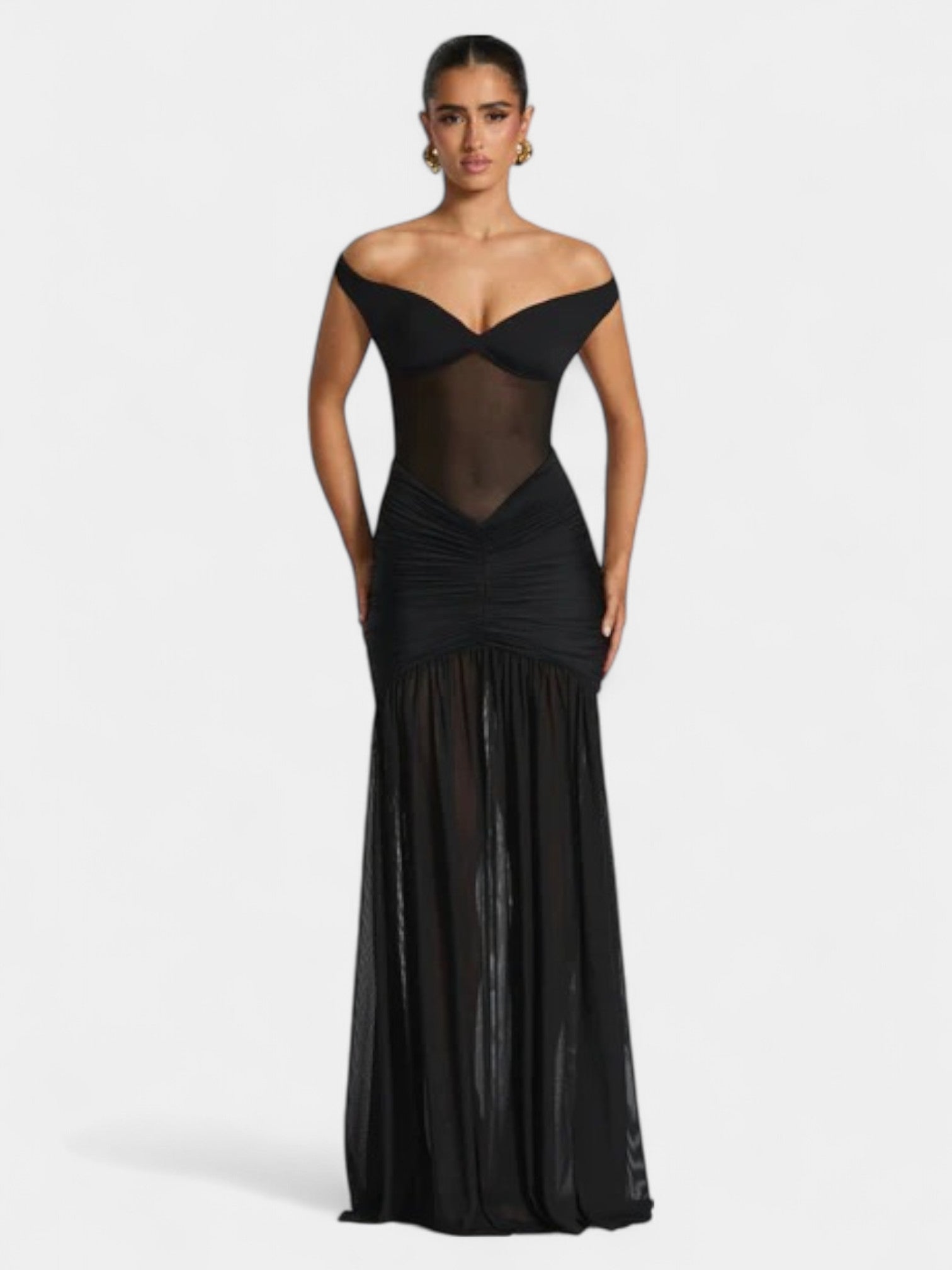 ALESSIA MAXI DRESS - OLIVE