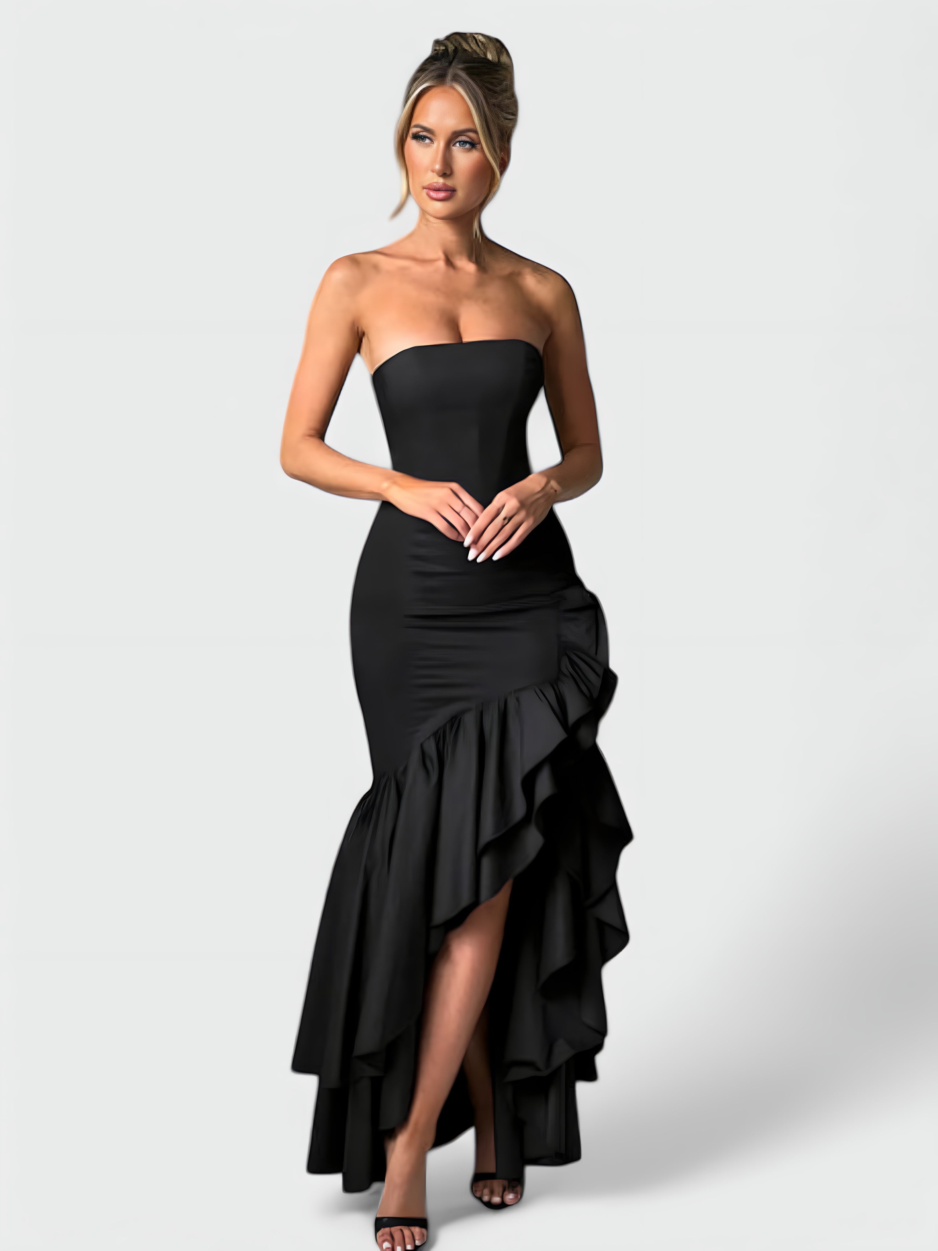 VANESSA MAXI DRESS - LEMON