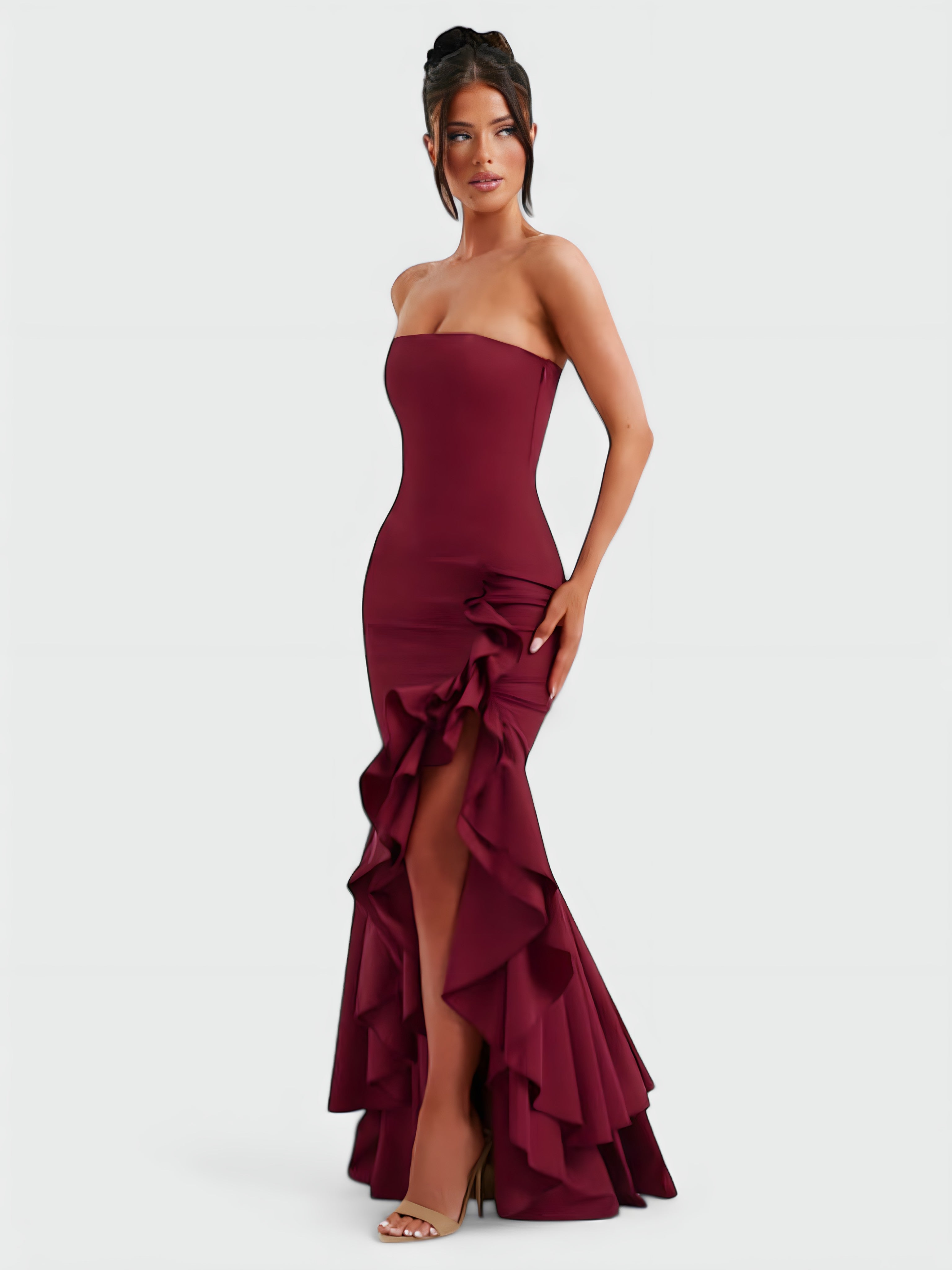 VANESSA MAXI DRESS - LEMON