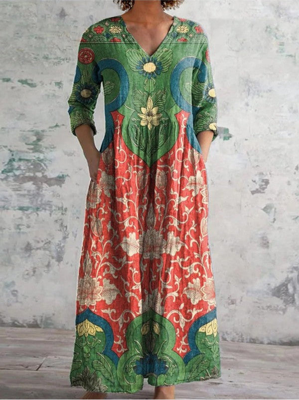 Celestine | Dress with floral print
