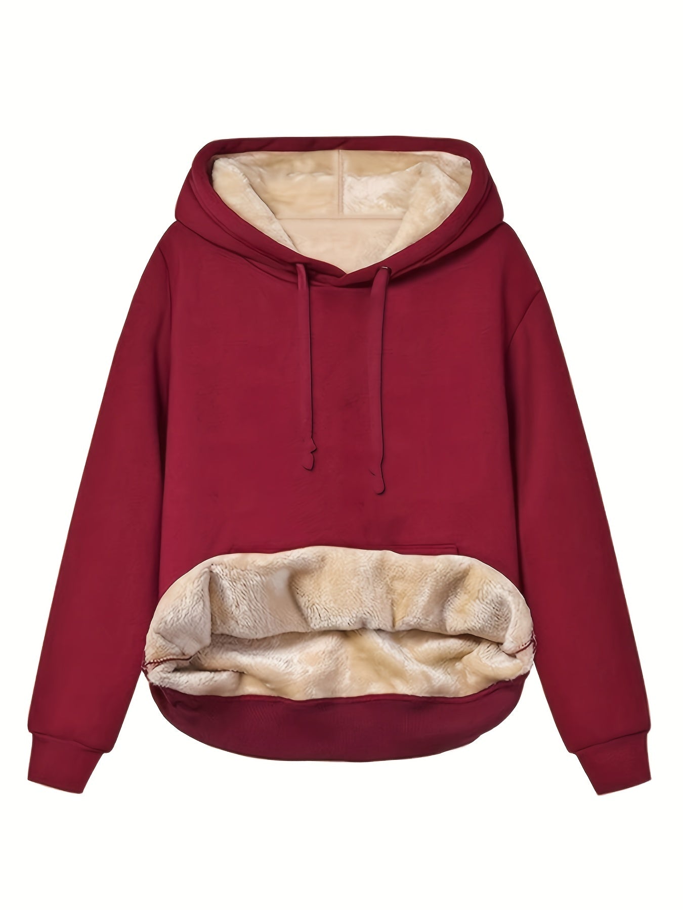 Clara - Winter Pullover Cozy Hoodie with Plush Pocket