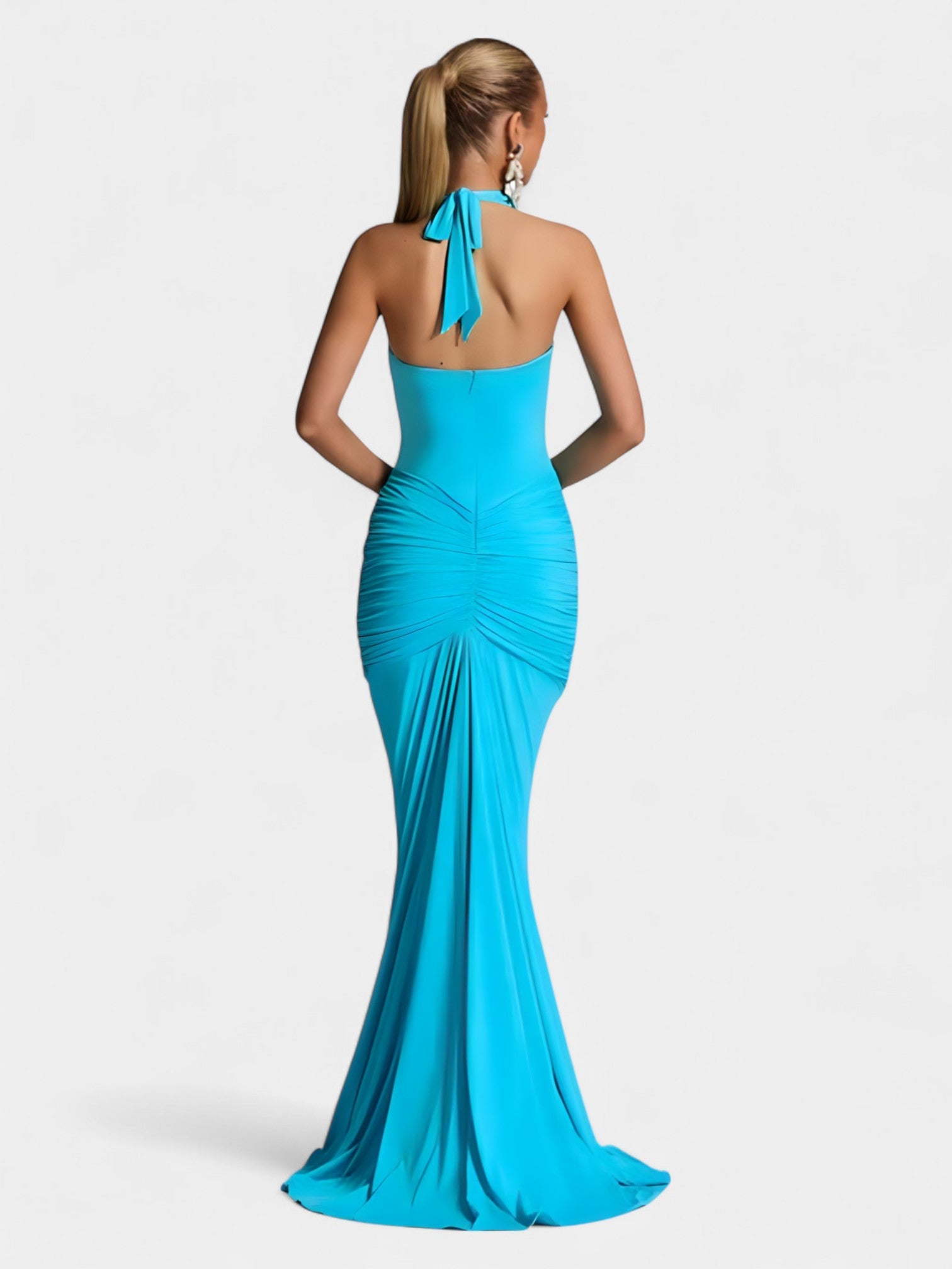 ADELAIDE MAXI DRESS - PLUM BROWN