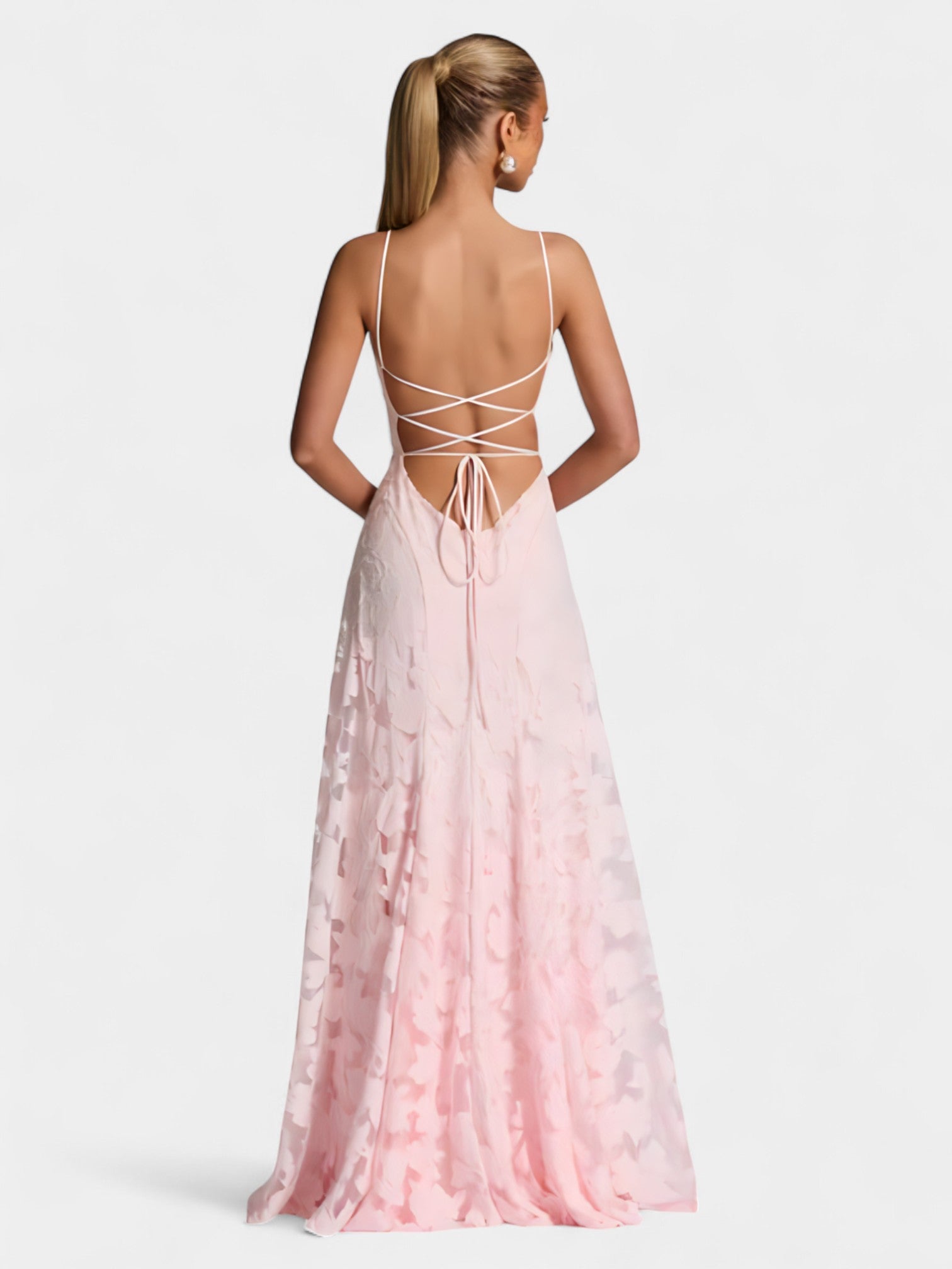 ADALIA MAXI DRESS - CHERRY