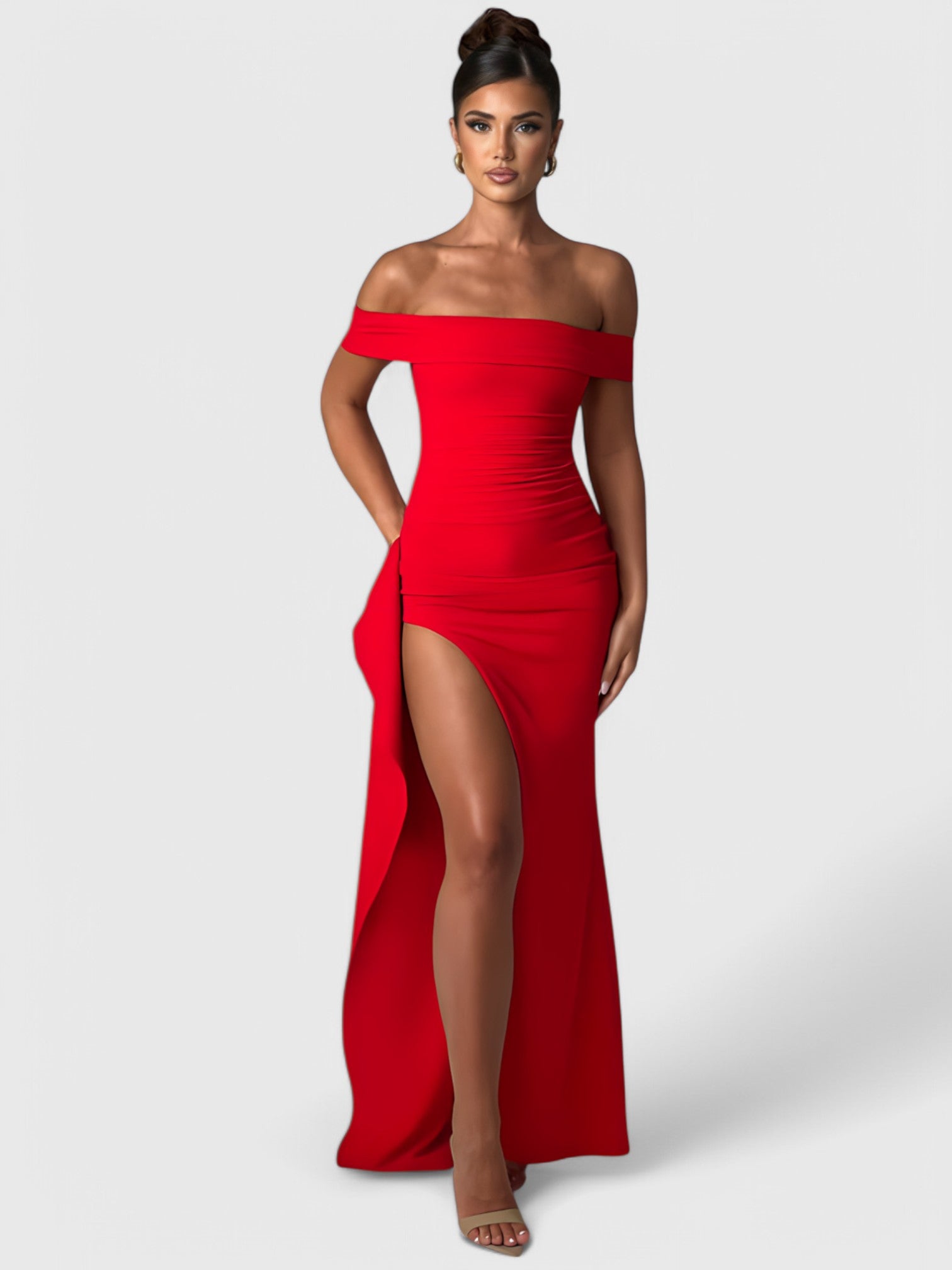 ARIZONA MAXI DRESS - IVORY