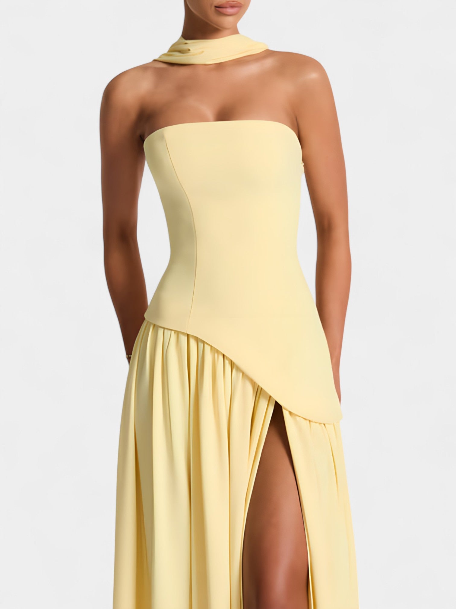 LIBERTY MAXI DRESS - COFFEE