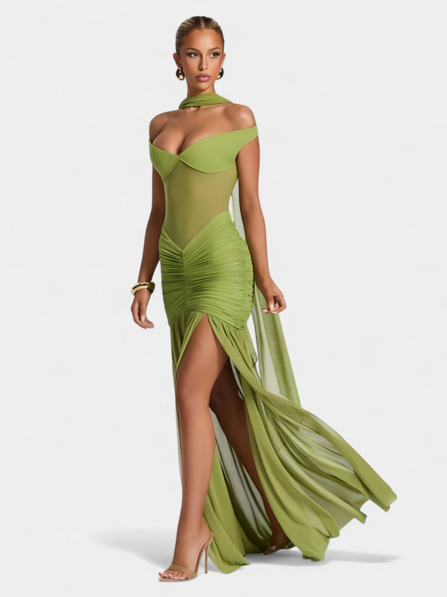 ALESSIA MAXI DRESS - BLACK