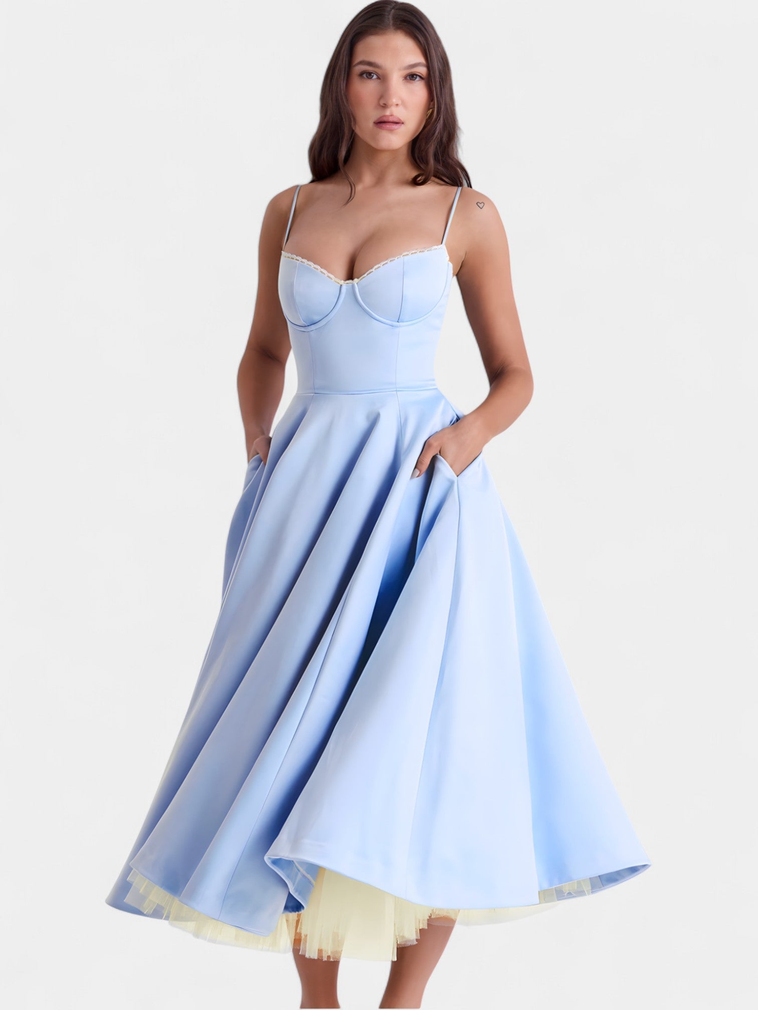 LUCIELLE MIDI DRESS