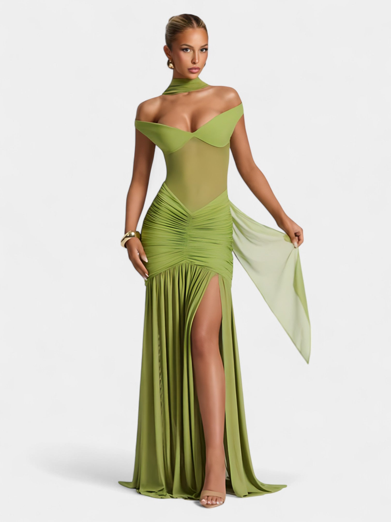 ALESSIA MAXI DRESS - BLACK